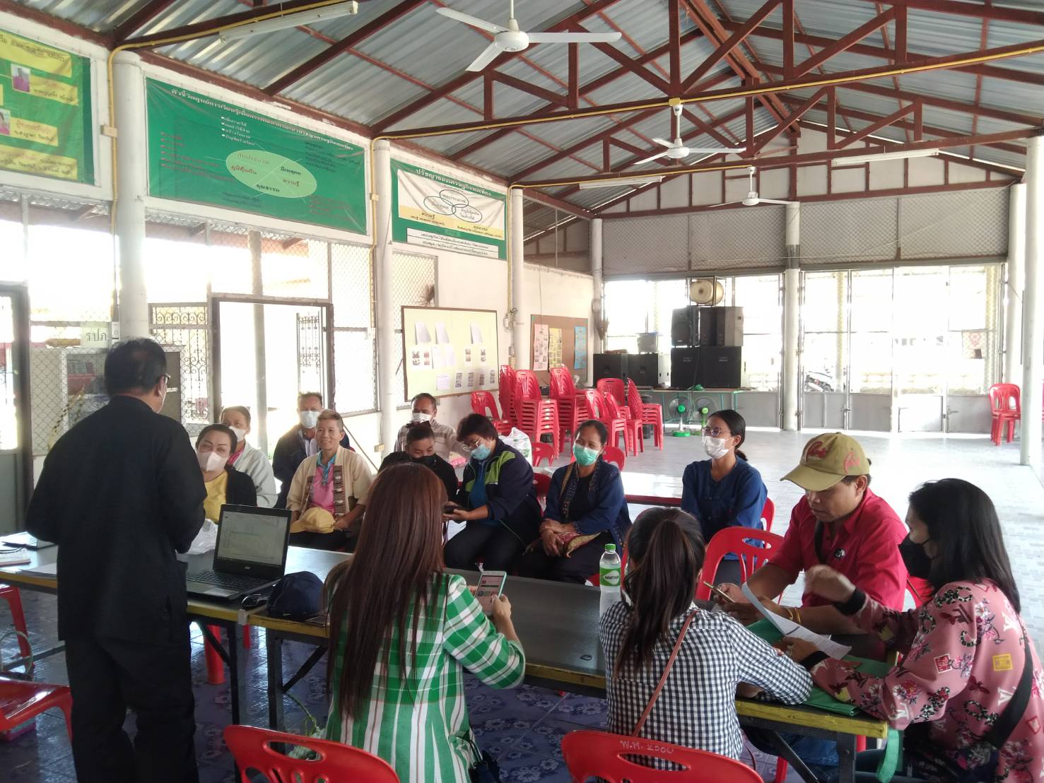 ?พช. ยโสธร ติดตามความก้าวหน้าการจัดเก็บข้อมูลความจำเป็นพื้นฐาน (จปฐ.) และข้อมูลพื้นฐานระดับหมู่บ้าน (กชช. 2ค) ประจำปีงบประมาณ พ.ศ.2566 อำเภอมหาชนะชัย จังหวัดยโสธร