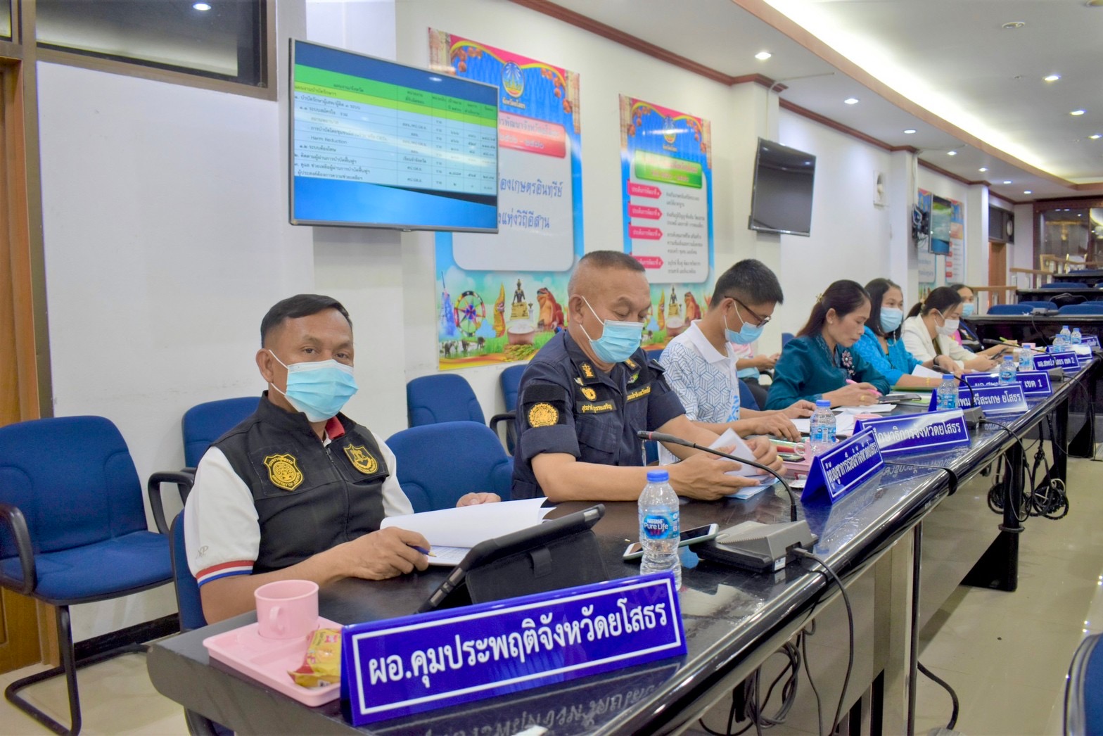 ?พช.ยโสธร ร่วมประชุมคณะทำงานโต๊ะข่าวเพื่อเฝ้าระวังยาเสพติดระดับพื้นที่จังหวัดยโสธร ครั้งที่ 2/2566