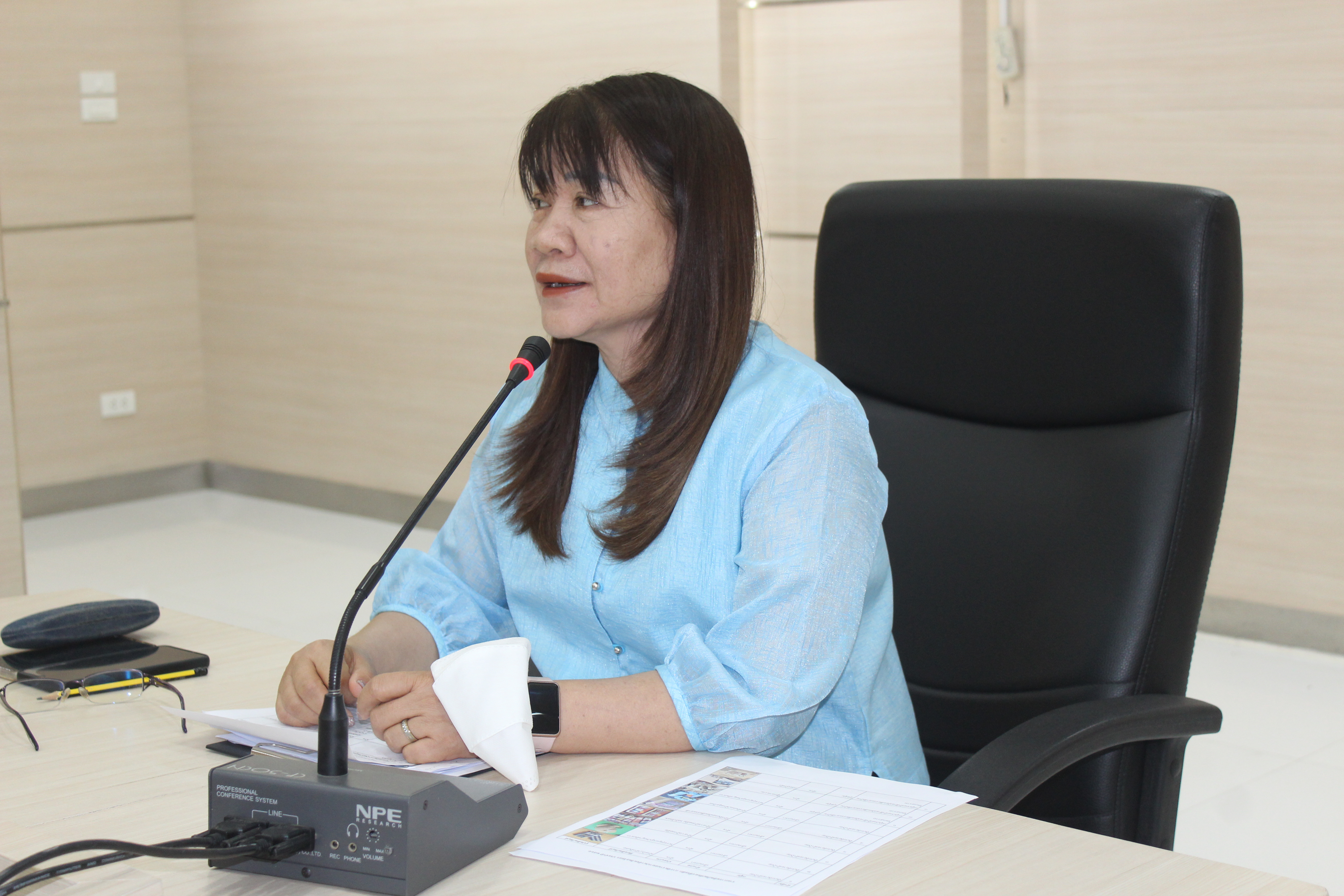 ?พช.ยโสธร ประชุมผู้ผลิต ผู้ประกอบการ OTOP การจัดแสดงและจำหน่ายสินค้างานประชุมวิชาการ อทก.ชาติและงานวันสถาปนาจังหวัดยโสธร