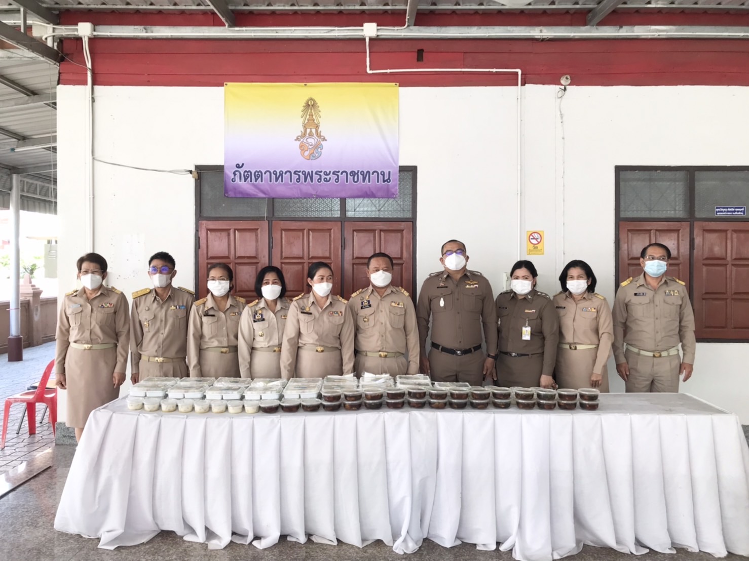 ?พช.ยโสธร ร่วมพิธีถวายภัตตาหารพระราชทานของพระบาทสมเด็จพระเจ้าอยู่หัว แด่พระภิกษุ สามเณร ในการสอบบาลีสนามหลวง ครั้งที่ 1 ครั้งหลัง ประจำปี พ.ศ. 2566