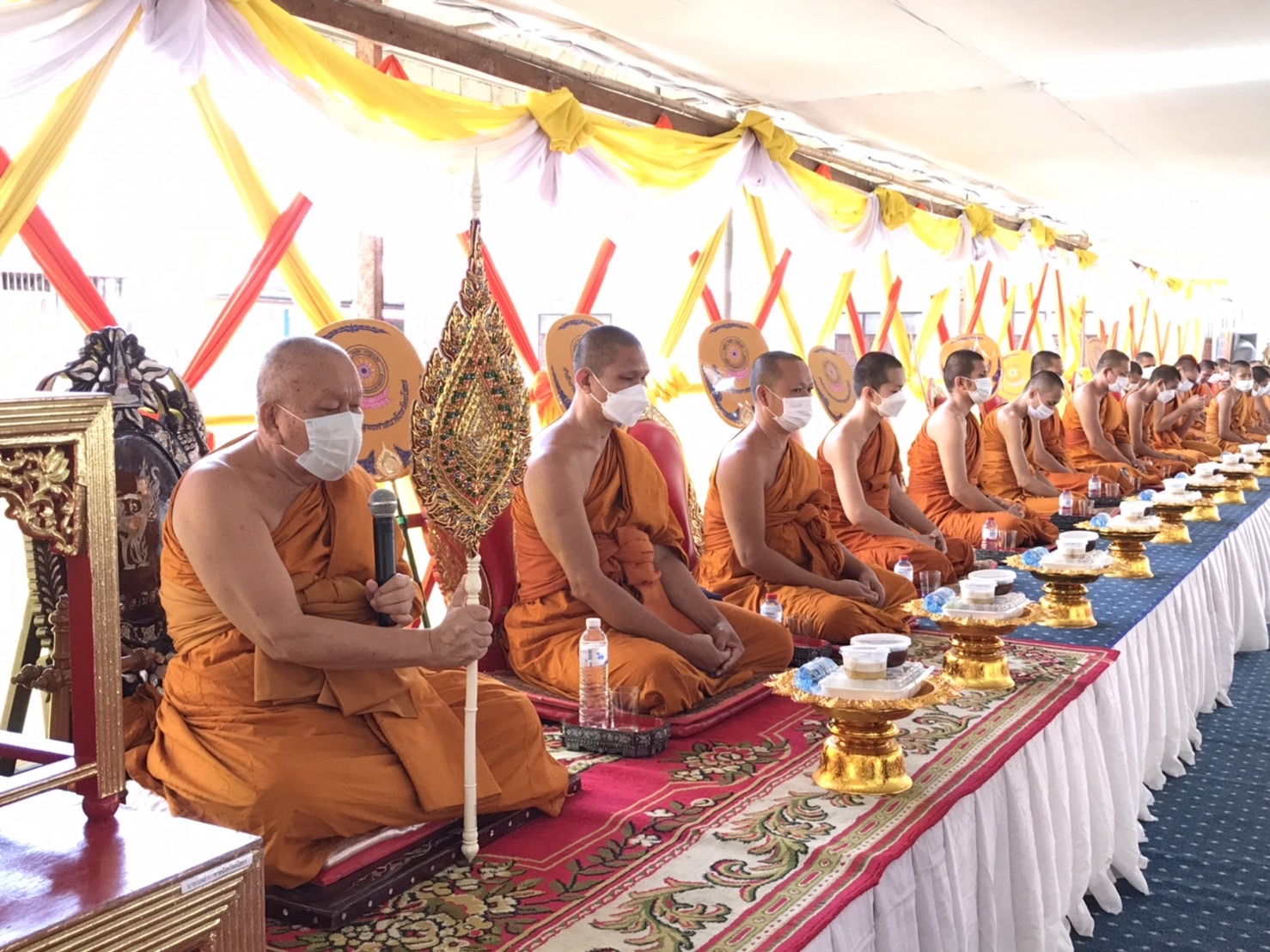 ?พช.ยโสธร ร่วมพิธีถวายภัตตาหารพระราชทานของพระบาทสมเด็จพระเจ้าอยู่หัว แด่พระภิกษุ สามเณร ในการสอบบาลีสนามหลวง ครั้งที่ 1 ครั้งหลัง ประจำปี พ.ศ. 2566