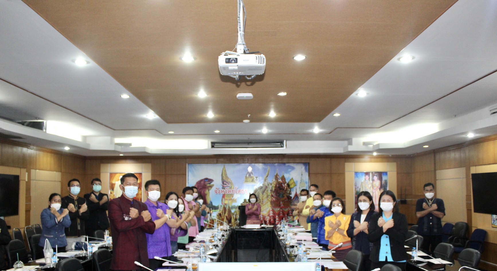 ?พช.ยโสธร ประชุมผู้บริหารและเจ้าหน้าที่พัฒนาชุมชนสังกัดสำนักงานพัฒนาชุมชนจังหวัดยโสธร ครั้งที่ 2/ 2566