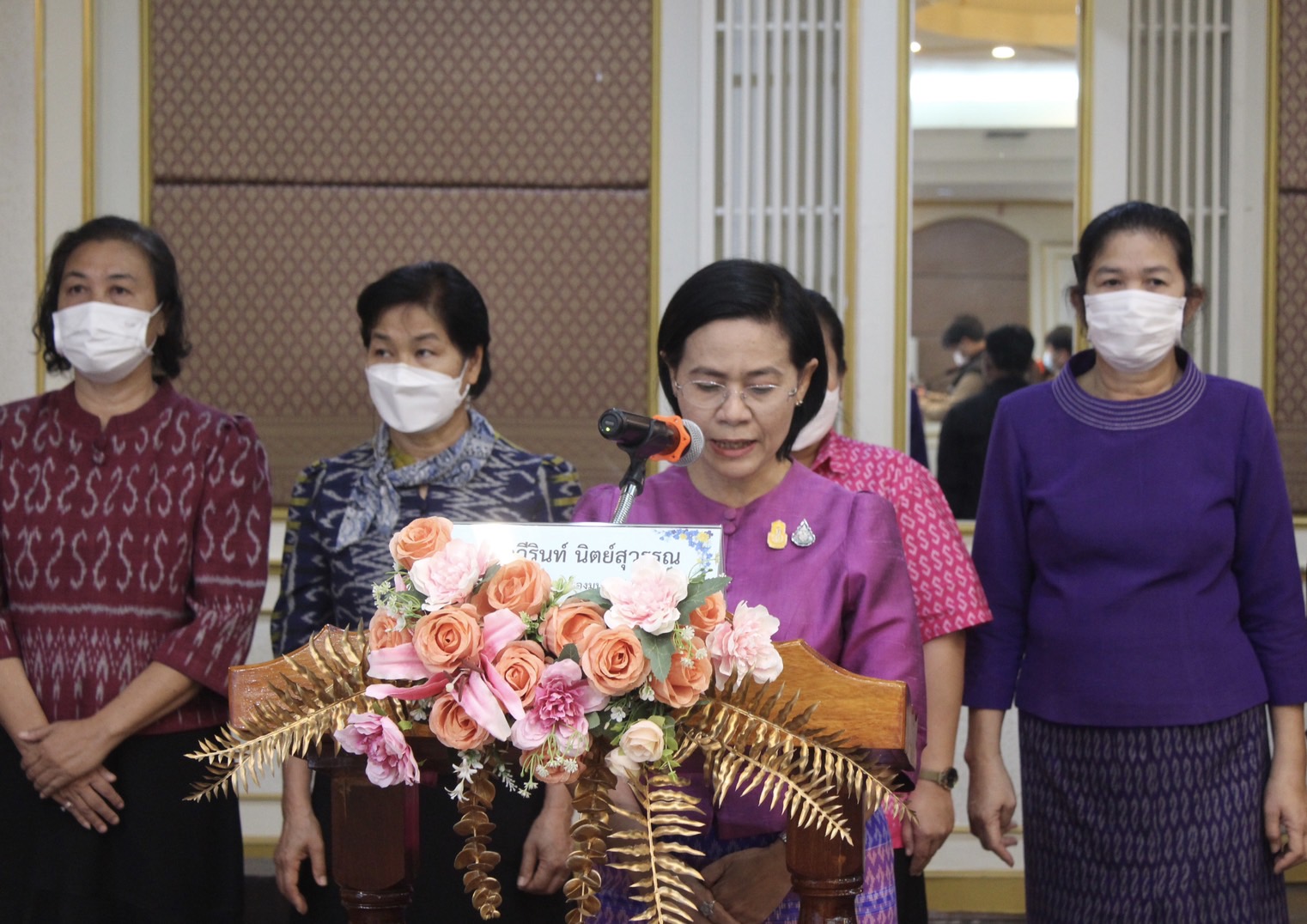 ?พช.ยโสธร ร่วมพิธีเปิดโครงการพัฒนาศักยภาพด้านสังคม ประชุมเชิงปฏิบัติการพัฒนาศักยภาพกองทุนสวัสดิการชุมชนตำบล ประจำปีงบประมาณ พ.ศ.2566 จังหวัดยโสธร