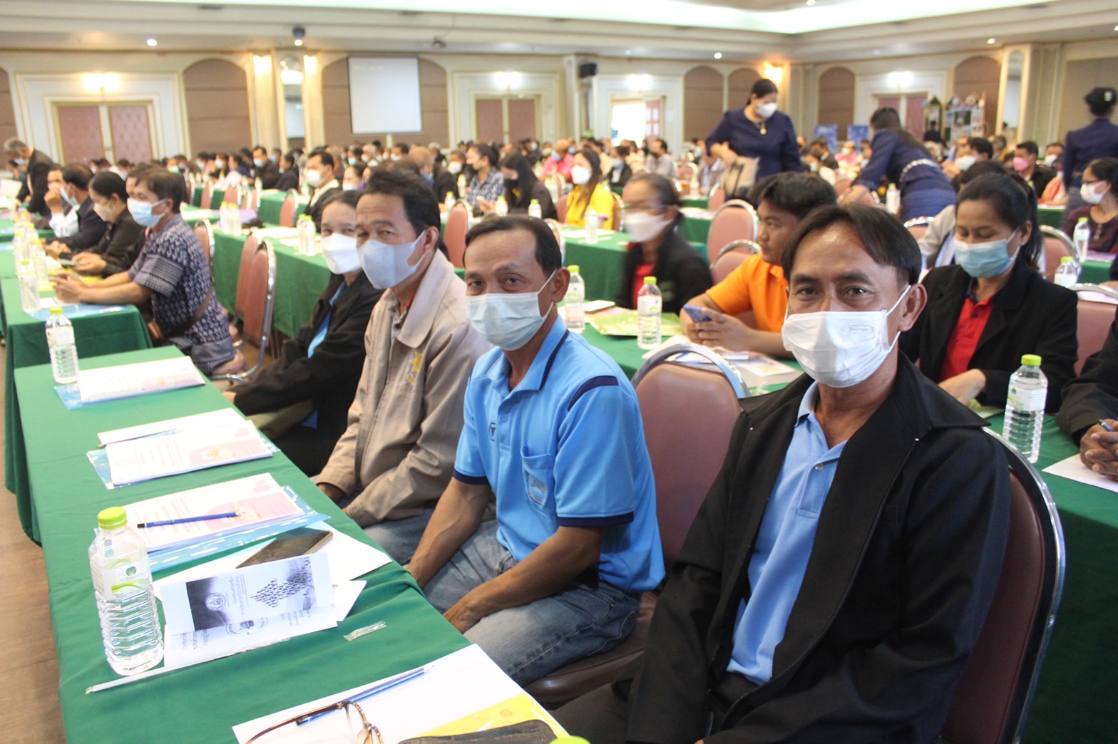 ?พช.ยโสธร ร่วมพิธีเปิดโครงการพัฒนาศักยภาพด้านสังคม ประชุมเชิงปฏิบัติการพัฒนาศักยภาพกองทุนสวัสดิการชุมชนตำบล ประจำปีงบประมาณ พ.ศ.2566 จังหวัดยโสธร