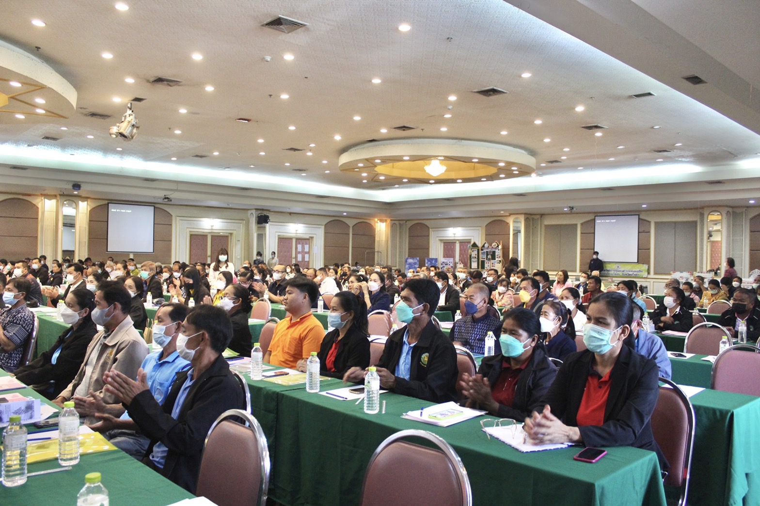 ?พช.ยโสธร ร่วมพิธีเปิดโครงการพัฒนาศักยภาพด้านสังคม ประชุมเชิงปฏิบัติการพัฒนาศักยภาพกองทุนสวัสดิการชุมชนตำบล ประจำปีงบประมาณ พ.ศ.2566 จังหวัดยโสธร