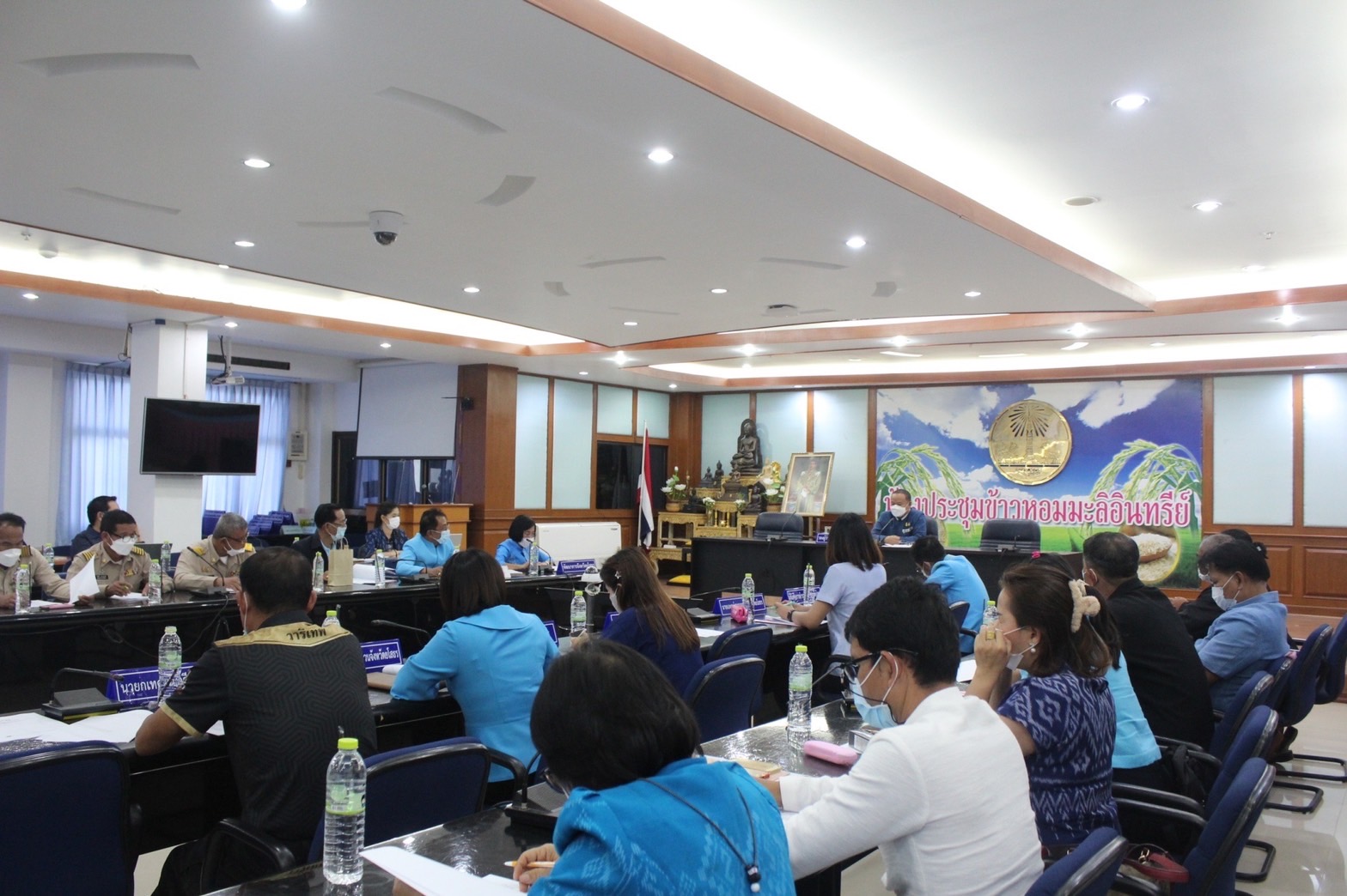 ?พช.ยโสธรประชุมคณะกรรมการเครือข่ายกองทุนแม่ของแผ่นดินจังหวัดยโสธร ประจำปี 2566 ครั้งที่ 1/2566