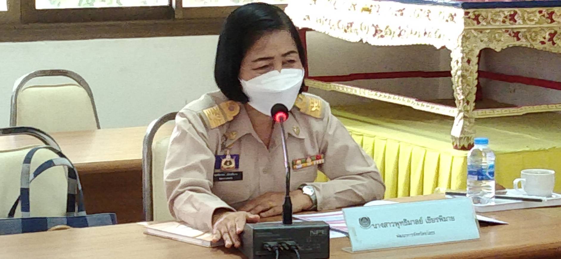 ?ผู้ตรวจราชการกรมการพัฒนาชุมชน ติดตามการขับเคลื่อนงานพัฒนาชุมชน อำเภอมหาชนะชัย จังหวัดยโสธร