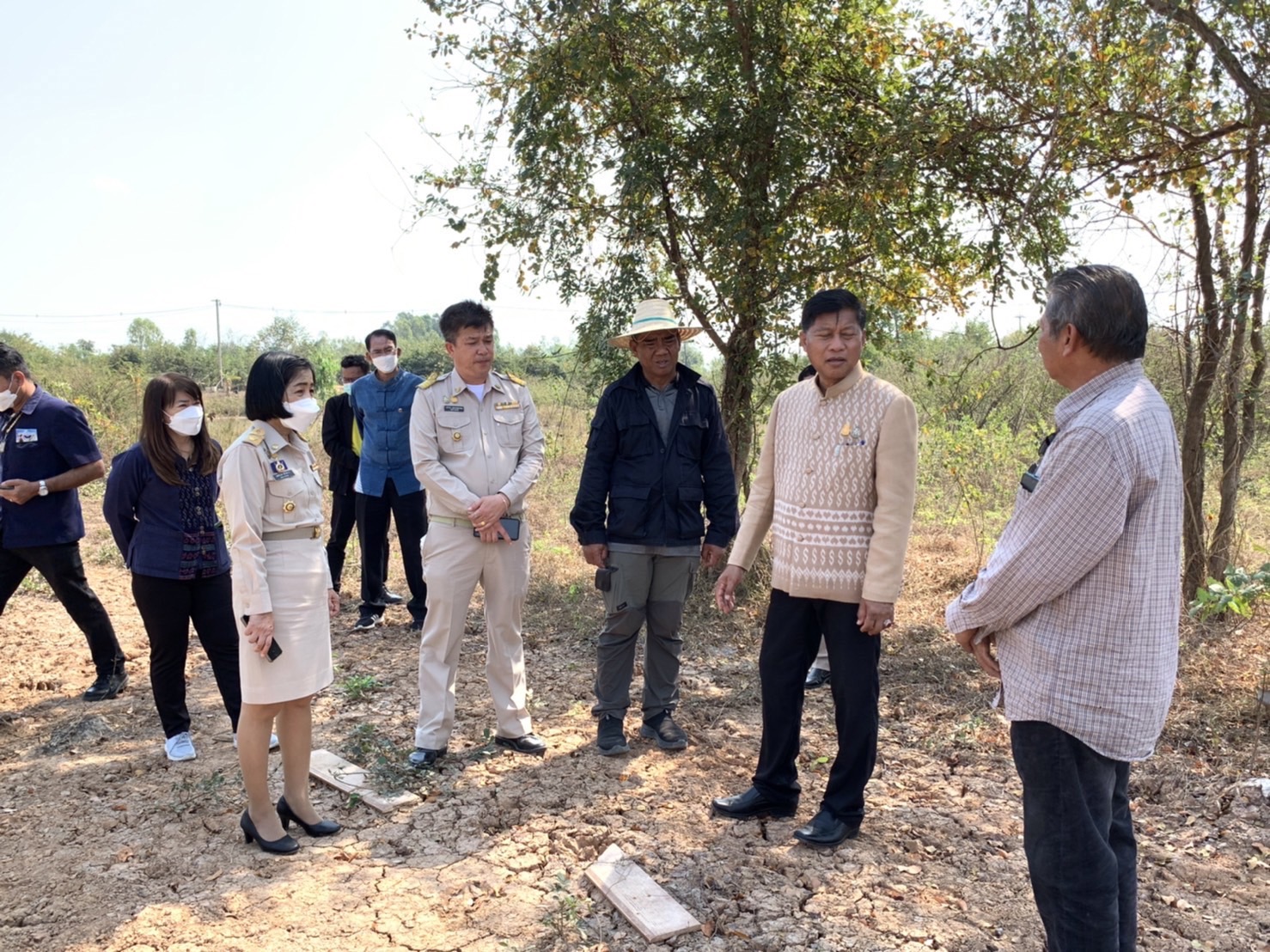 ?ผู้ตรวจราชการกรมการพัฒนาชุมชน ติดตามการขับเคลื่อนงานพัฒนาชุมชน อำเภอมหาชนะชัย จังหวัดยโสธร