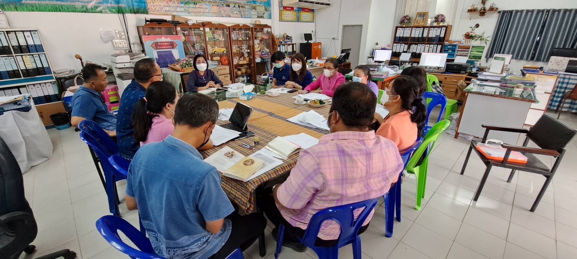 ?พช.ยโสธร ติดตามสนับสนุน การขับเคลื่อนงานพัฒนาชุมชน สำนักงานพัฒนาชุมชน อำเภอเมืองยโสธร จังหวัดยโสธร