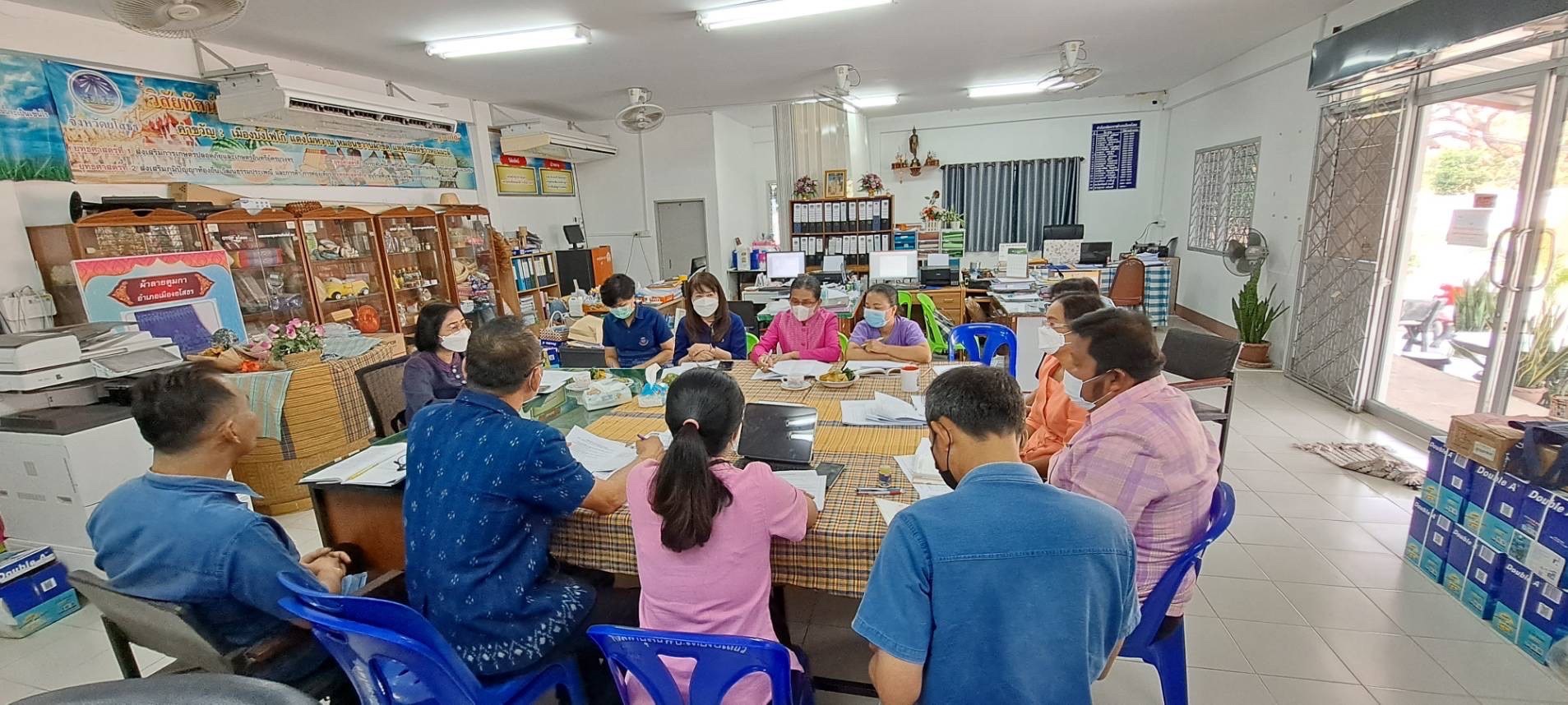 ?พช.ยโสธร ติดตามสนับสนุน การขับเคลื่อนงานพัฒนาชุมชน สำนักงานพัฒนาชุมชน อำเภอเมืองยโสธร จังหวัดยโสธร