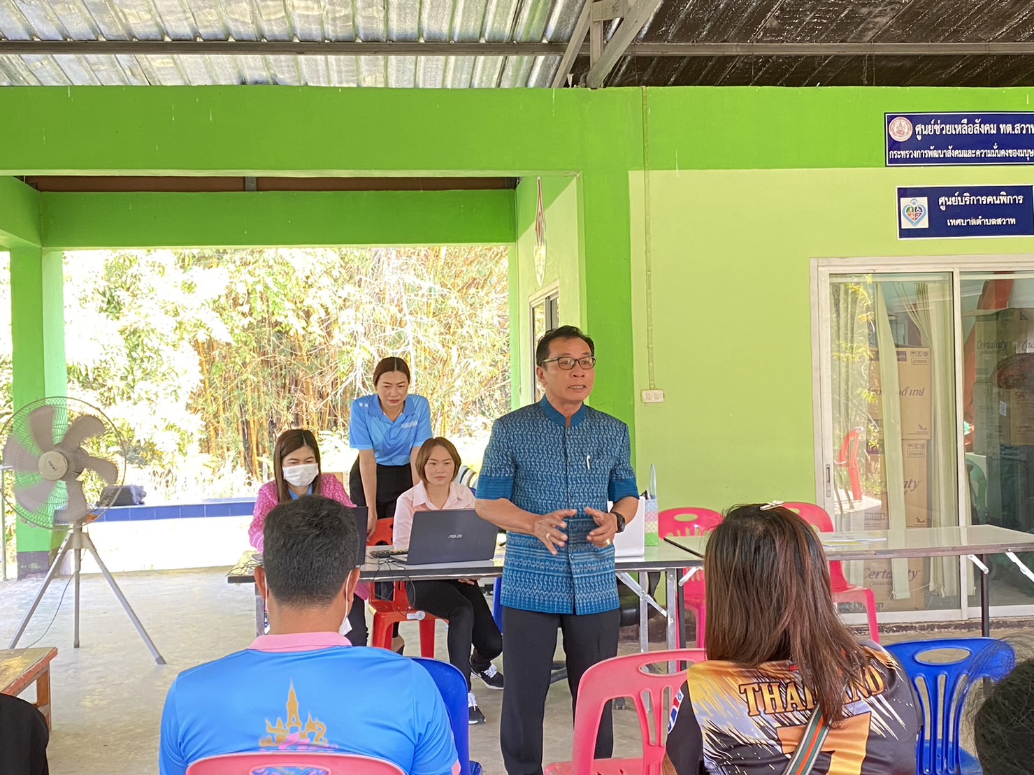 ?พช. ยโสธร ติดตามความก้าวหน้าการจัดเก็บข้อมูลความจำเป็นพื้นฐาน (จปฐ.) และข้อมูลพื้นฐานระดับหมู่บ้าน (กชช. 2ค) ประจำปีงบประมาณ พ.ศ.2566 อำเภอเลิงนกทา  อำเภอไทยเจริญ จังหวัดยโสธร