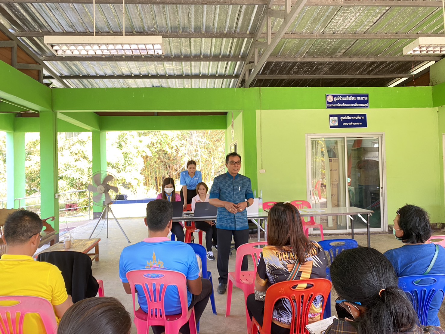 ?พช. ยโสธร ติดตามความก้าวหน้าการจัดเก็บข้อมูลความจำเป็นพื้นฐาน (จปฐ.) และข้อมูลพื้นฐานระดับหมู่บ้าน (กชช. 2ค) ประจำปีงบประมาณ พ.ศ.2566 อำเภอเลิงนกทา  อำเภอไทยเจริญ จังหวัดยโสธร