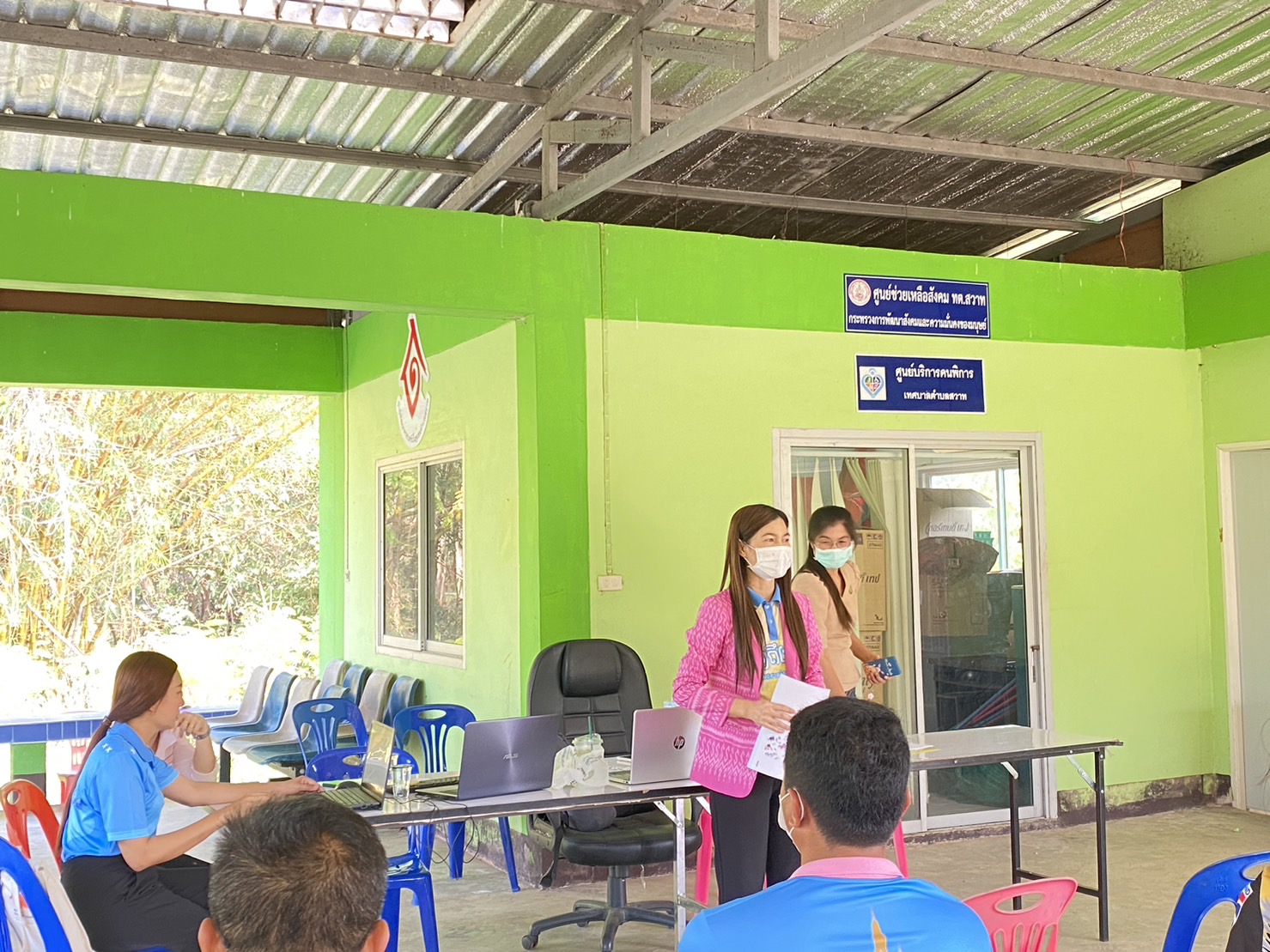 ?พช. ยโสธร ติดตามความก้าวหน้าการจัดเก็บข้อมูลความจำเป็นพื้นฐาน (จปฐ.) และข้อมูลพื้นฐานระดับหมู่บ้าน (กชช. 2ค) ประจำปีงบประมาณ พ.ศ.2566 อำเภอเลิงนกทา  อำเภอไทยเจริญ จังหวัดยโสธร