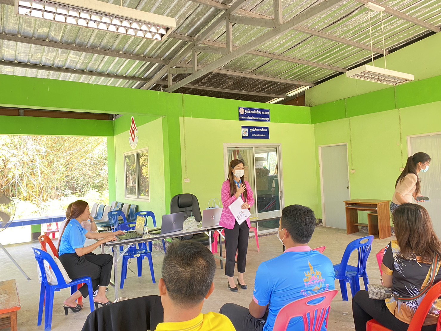 ?พช. ยโสธร ติดตามความก้าวหน้าการจัดเก็บข้อมูลความจำเป็นพื้นฐาน (จปฐ.) และข้อมูลพื้นฐานระดับหมู่บ้าน (กชช. 2ค) ประจำปีงบประมาณ พ.ศ.2566 อำเภอเลิงนกทา  อำเภอไทยเจริญ จังหวัดยโสธร