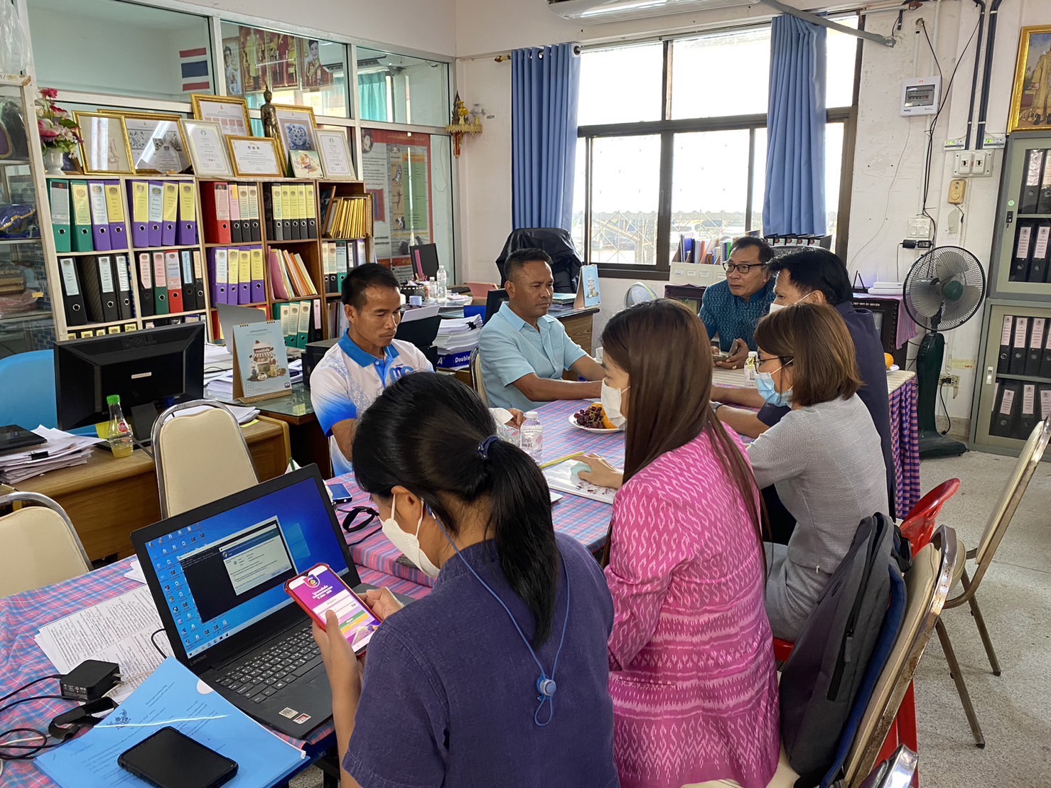 ?พช. ยโสธร ติดตามความก้าวหน้าการจัดเก็บข้อมูลความจำเป็นพื้นฐาน (จปฐ.) และข้อมูลพื้นฐานระดับหมู่บ้าน (กชช. 2ค) ประจำปีงบประมาณ พ.ศ.2566 อำเภอเลิงนกทา  อำเภอไทยเจริญ จังหวัดยโสธร