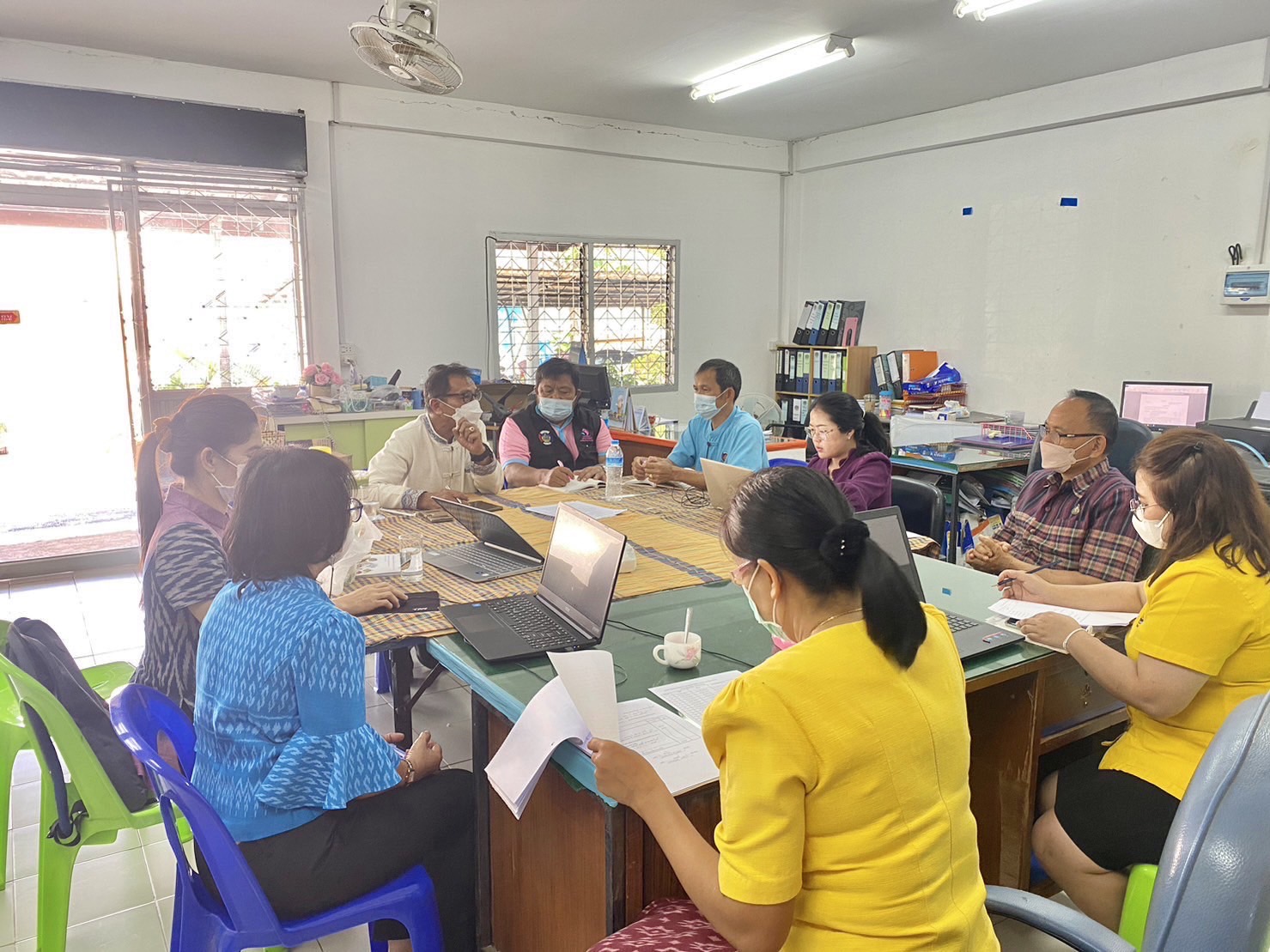 ?พช. ยโสธร ติดตามความก้าวหน้าการจัดเก็บข้อมูลความจำเป็นพื้นฐาน (จปฐ.) และข้อมูลพื้นฐานระดับหมู่บ้าน (กชช. 2ค) ประจำปีงบประมาณ พ.ศ.2566 อำเภอป่าติ้ว อำเภอเมืองยโสธร จังหวัดยโสธร