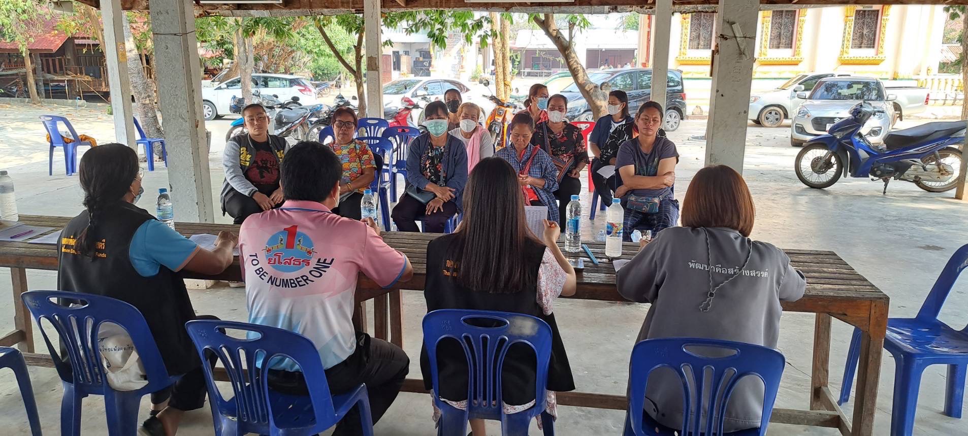 ?พช.ยโสธร ติดตามตามความก้าวหน้าการขับเคลื่อนงานกองทุนพัฒนาบทบาทสตรี อำเภอทรายมูล อำเภอเลิงนกทา อำเภอคำเขื่อนแก้ว