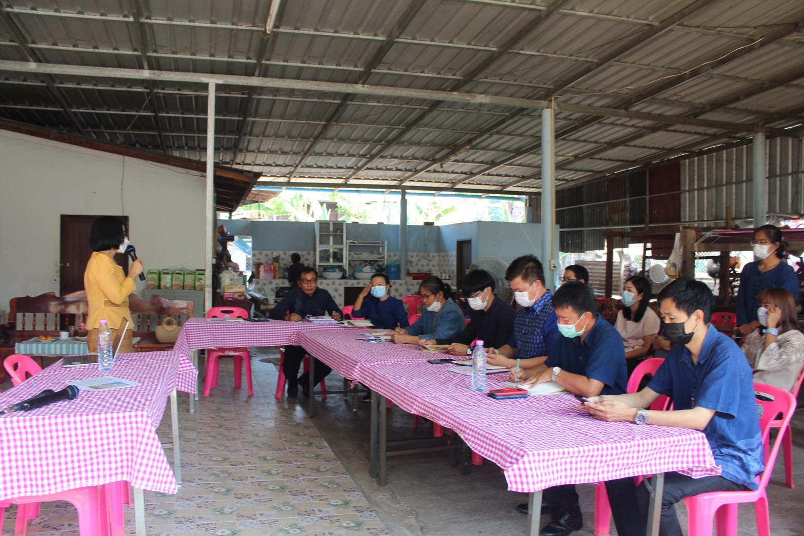 ?พช.ยโสธร ติดตามสนับสนุน การขับเคลื่อนงานพัฒนาชุมชน สำนักงานพัฒนาชุมชน อำเภอมหาชนะชัย อำเภอคำเขื่อนแก้ว อำเภอค้อวัง จังหวัดยโสธร