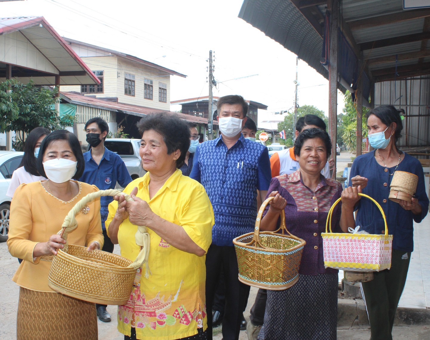 ?พช.ยโสธร ติดตามสนับสนุน การขับเคลื่อนงานพัฒนาชุมชน สำนักงานพัฒนาชุมชน อำเภอมหาชนะชัย อำเภอคำเขื่อนแก้ว อำเภอค้อวัง จังหวัดยโสธร