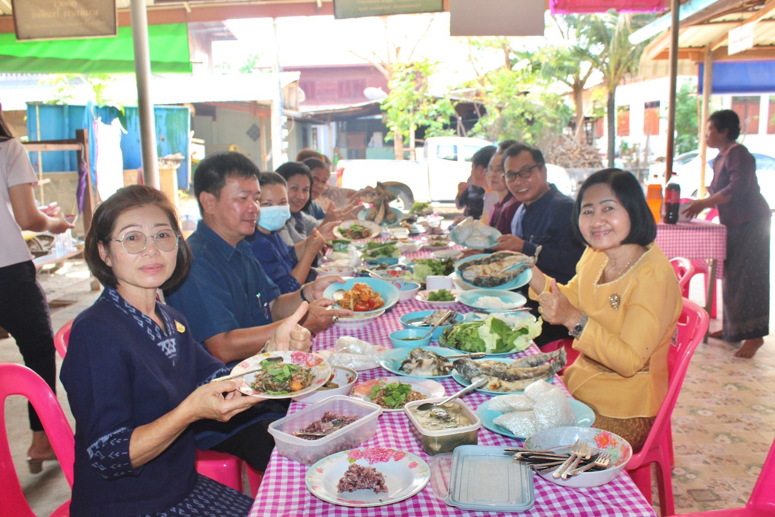 ?พช.ยโสธร ติดตามสนับสนุน การขับเคลื่อนงานพัฒนาชุมชน สำนักงานพัฒนาชุมชน อำเภอมหาชนะชัย อำเภอคำเขื่อนแก้ว อำเภอค้อวัง จังหวัดยโสธร