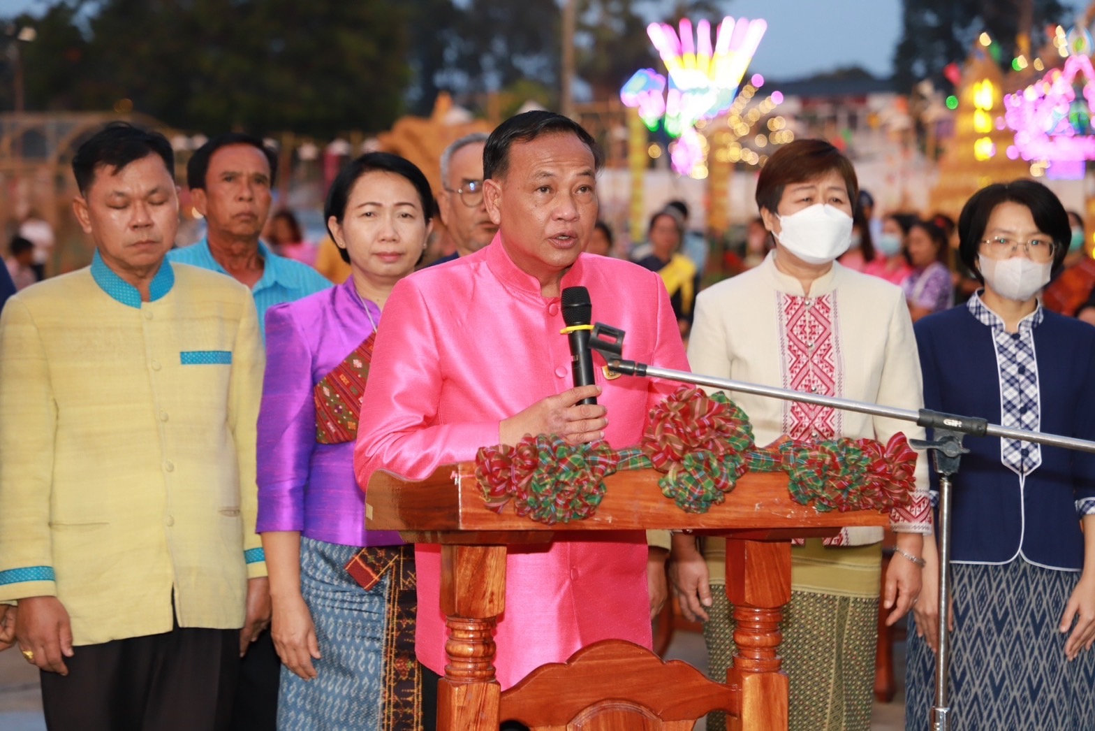 ?พช.ยโสธร ร่วมพิธีเปิดงาน “สืบสานประเพณีบุญคูณลาน ตำนานข้าวอินทรีย์ วิถีวัฒนธรรมยโสธร” ประจำปีงบประมาณ 2566 ณ สนามหน้าที่ว่าการอำเภอกุดชุม อำเภอกุดชุม จังหวัดยโสธร