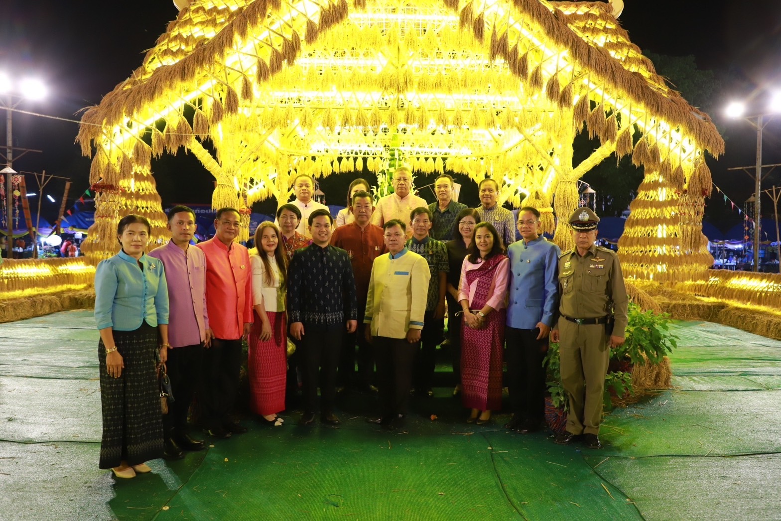 ?พช.ยโสธร ร่วมพิธีเปิดงาน “สืบสานประเพณีบุญคูณลาน ตำนานข้าวอินทรีย์ วิถีวัฒนธรรมยโสธร” ประจำปีงบประมาณ 2566 ณ สนามหน้าที่ว่าการอำเภอกุดชุม อำเภอกุดชุม จังหวัดยโสธร