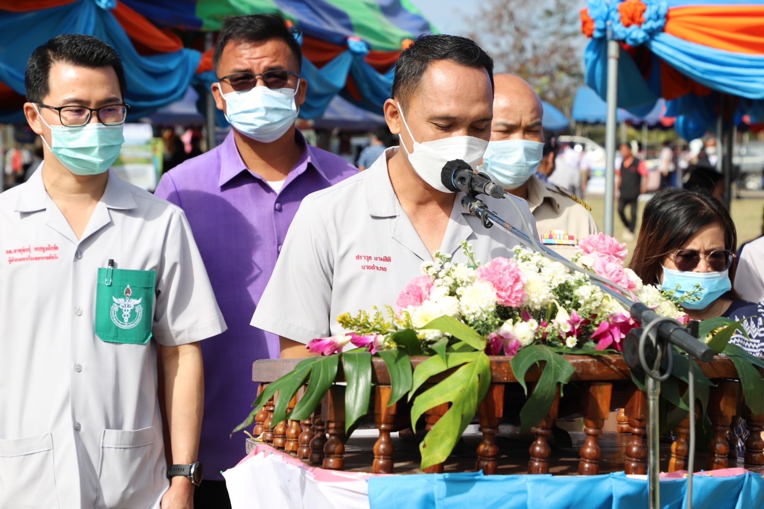 ?พช.ยโสธร ร่วมกิจกรรมหน่วยแพทย์อาสา สมเด็จพระศรีนครินทราบรมราชชนนี (พอ.สว.)ร่วมกับโครงการจังหวัดเคลื่อนที่ “เพิ่มรอยยิ้ม เติมความสุข ให้คนยโสธร”