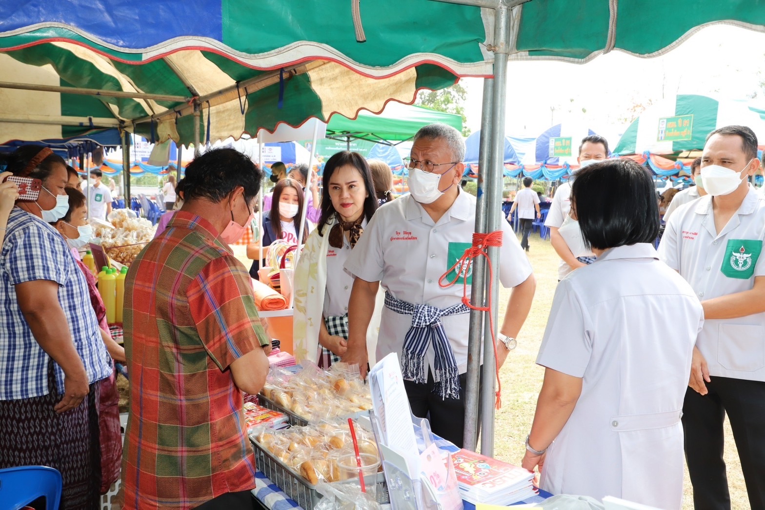 ?พช.ยโสธร ร่วมกิจกรรมหน่วยแพทย์อาสา สมเด็จพระศรีนครินทราบรมราชชนนี (พอ.สว.)ร่วมกับโครงการจังหวัดเคลื่อนที่ “เพิ่มรอยยิ้ม เติมความสุข ให้คนยโสธร”