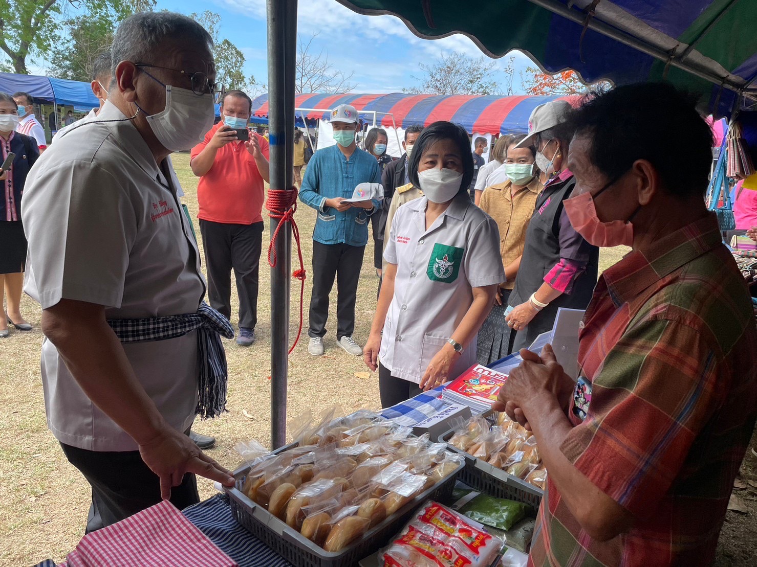 ?พช.ยโสธร ร่วมกิจกรรมหน่วยแพทย์อาสา สมเด็จพระศรีนครินทราบรมราชชนนี (พอ.สว.)ร่วมกับโครงการจังหวัดเคลื่อนที่ “เพิ่มรอยยิ้ม เติมความสุข ให้คนยโสธร”