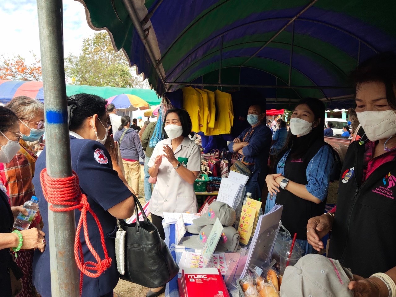 ?พช.ยโสธร ร่วมกิจกรรมหน่วยแพทย์อาสา สมเด็จพระศรีนครินทราบรมราชชนนี (พอ.สว.)ร่วมกับโครงการจังหวัดเคลื่อนที่ “เพิ่มรอยยิ้ม เติมความสุข ให้คนยโสธร”