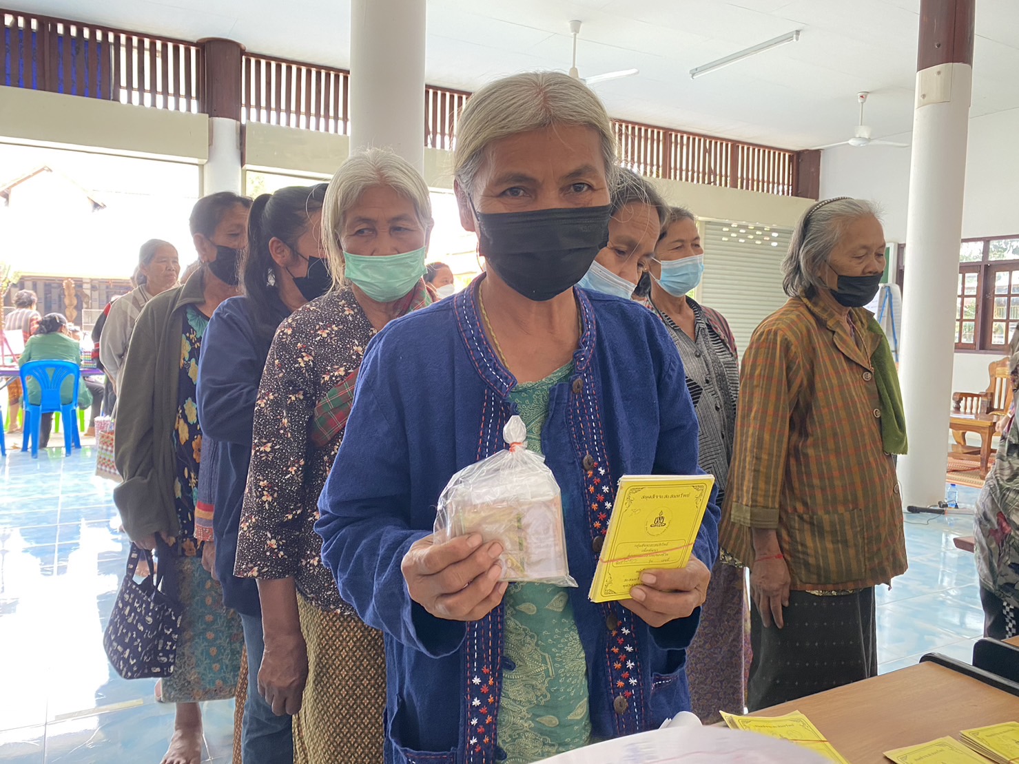 ?พช.ยโสธร ร่วมติดตามการดำเนินงานกลุ่มออมทรัพย์เพื่อการผลิตบ้านสร้างช้าง หมู่ที่ 1 หมู่ 2 ตำบลไผ่  อำเภอทรายมูล  จังหวัดยโสธร