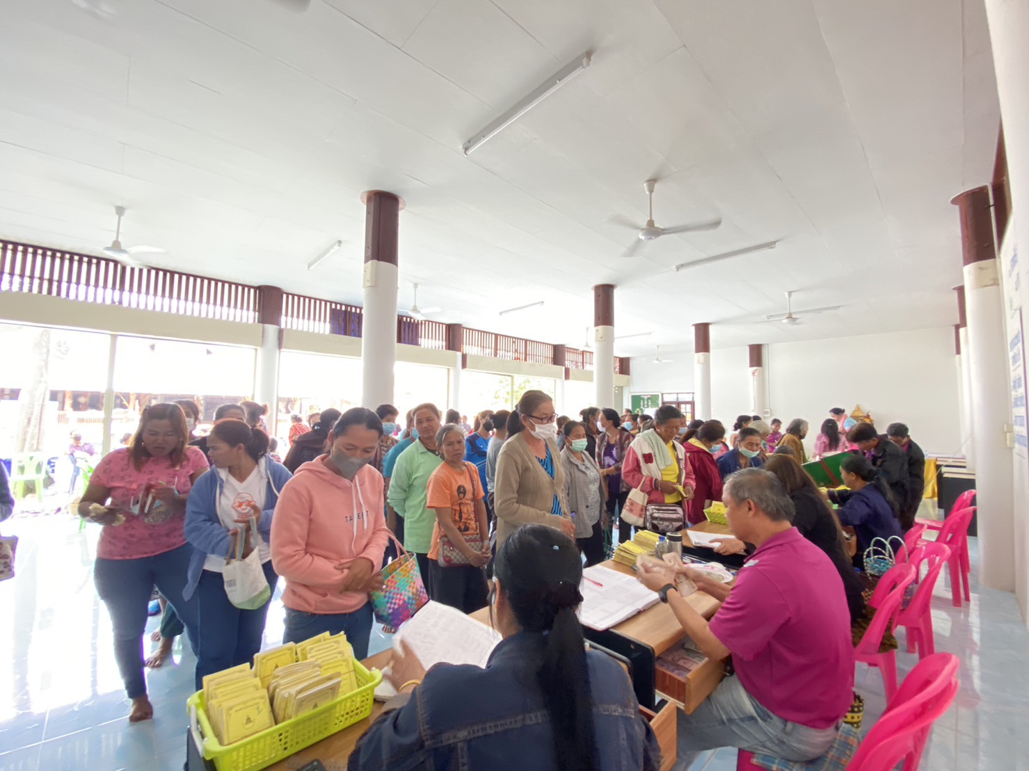 ?พช.ยโสธร ร่วมติดตามการดำเนินงานกลุ่มออมทรัพย์เพื่อการผลิตบ้านสร้างช้าง หมู่ที่ 1 หมู่ 2 ตำบลไผ่  อำเภอทรายมูล  จังหวัดยโสธร