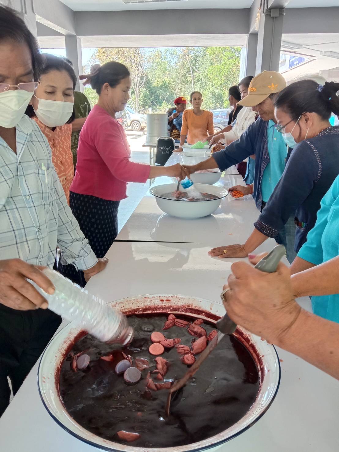 ☘พช.ยโสธร ดำเนินกิจกรรมสนองพระราชดำริโครงการอนุรักษ์พันธุกรรมพืชอันเนื่องมา จากพระราชดำริ สมเด็จพระเทพรัตนราชสุดาฯ สยามบรมราชกุมารี (อพ.สธ.) กิจกรรมสร้างสรรค์การใช้ประโยชน์จากต้นไม้ประจำจังหวัด (ต้นยางนา)