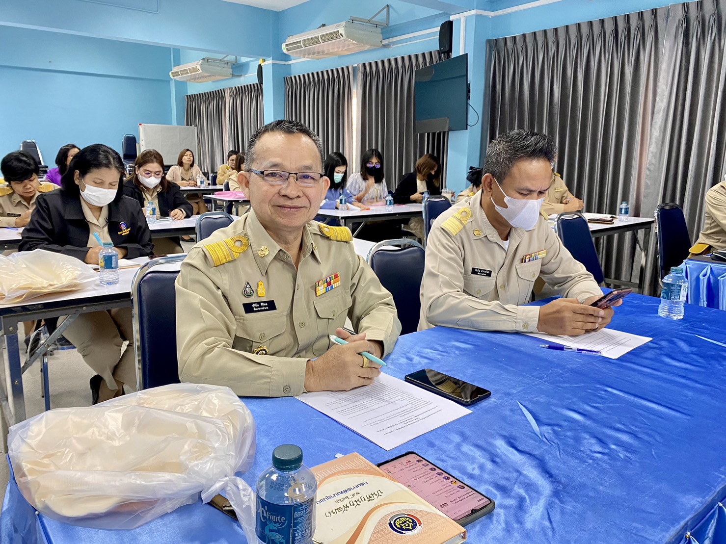 ?พช.ยโสธร ประชุมคณะทำงานฝ่ายเดินแบบผ้าไทยพื้นเมือง ในงานสถาปนาจังหวัดยโสธร ประจำปี 2566 วันที่ 27 กุมภาพันธ์ 2566