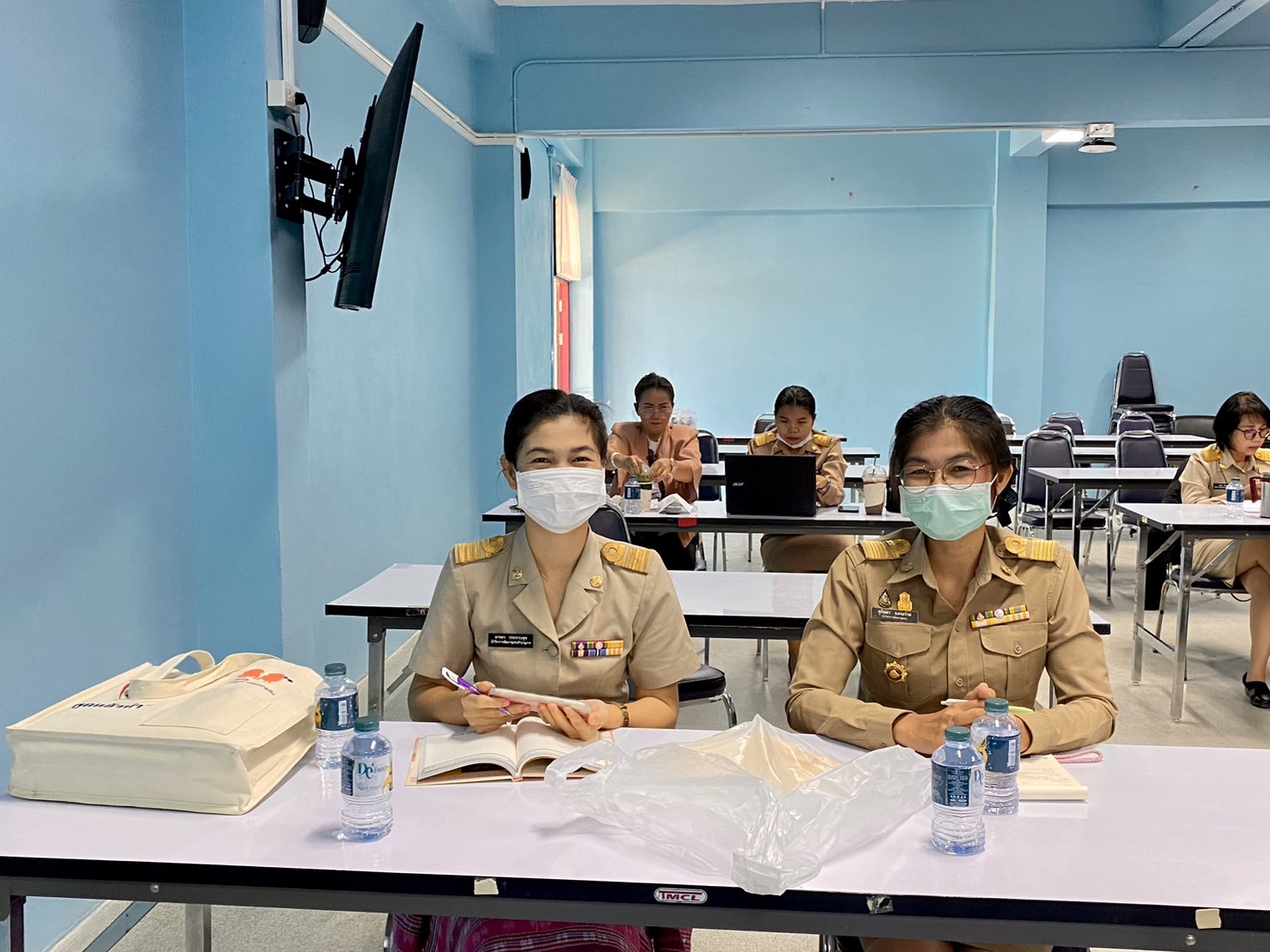 ?พช.ยโสธร ประชุมคณะทำงานฝ่ายเดินแบบผ้าไทยพื้นเมือง ในงานสถาปนาจังหวัดยโสธร ประจำปี 2566 วันที่ 27 กุมภาพันธ์ 2566