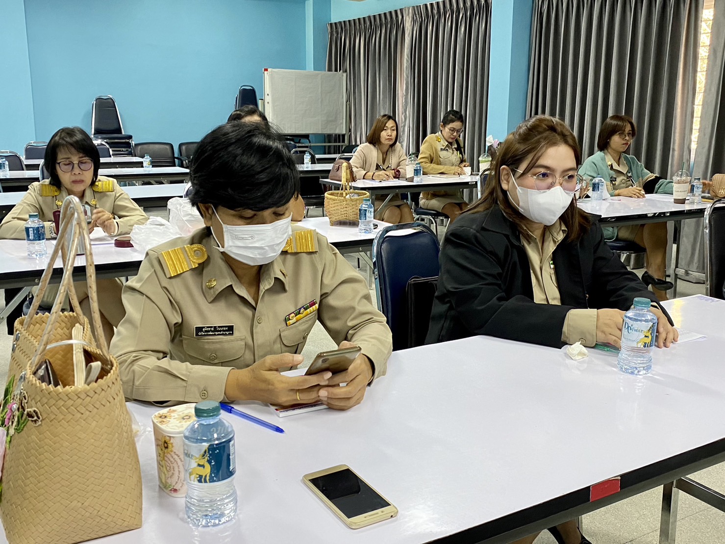 ?พช.ยโสธร ประชุมคณะทำงานฝ่ายเดินแบบผ้าไทยพื้นเมือง ในงานสถาปนาจังหวัดยโสธร ประจำปี 2566 วันที่ 27 กุมภาพันธ์ 2566
