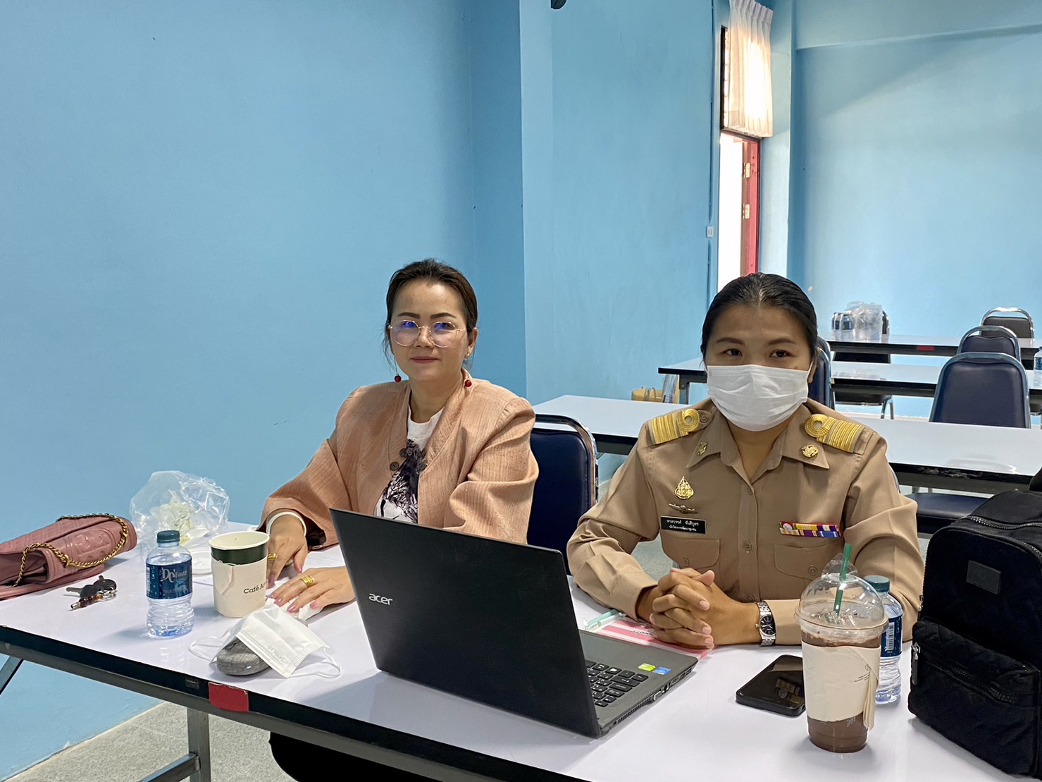 ?พช.ยโสธร ประชุมคณะทำงานฝ่ายเดินแบบผ้าไทยพื้นเมือง ในงานสถาปนาจังหวัดยโสธร ประจำปี 2566 วันที่ 27 กุมภาพันธ์ 2566