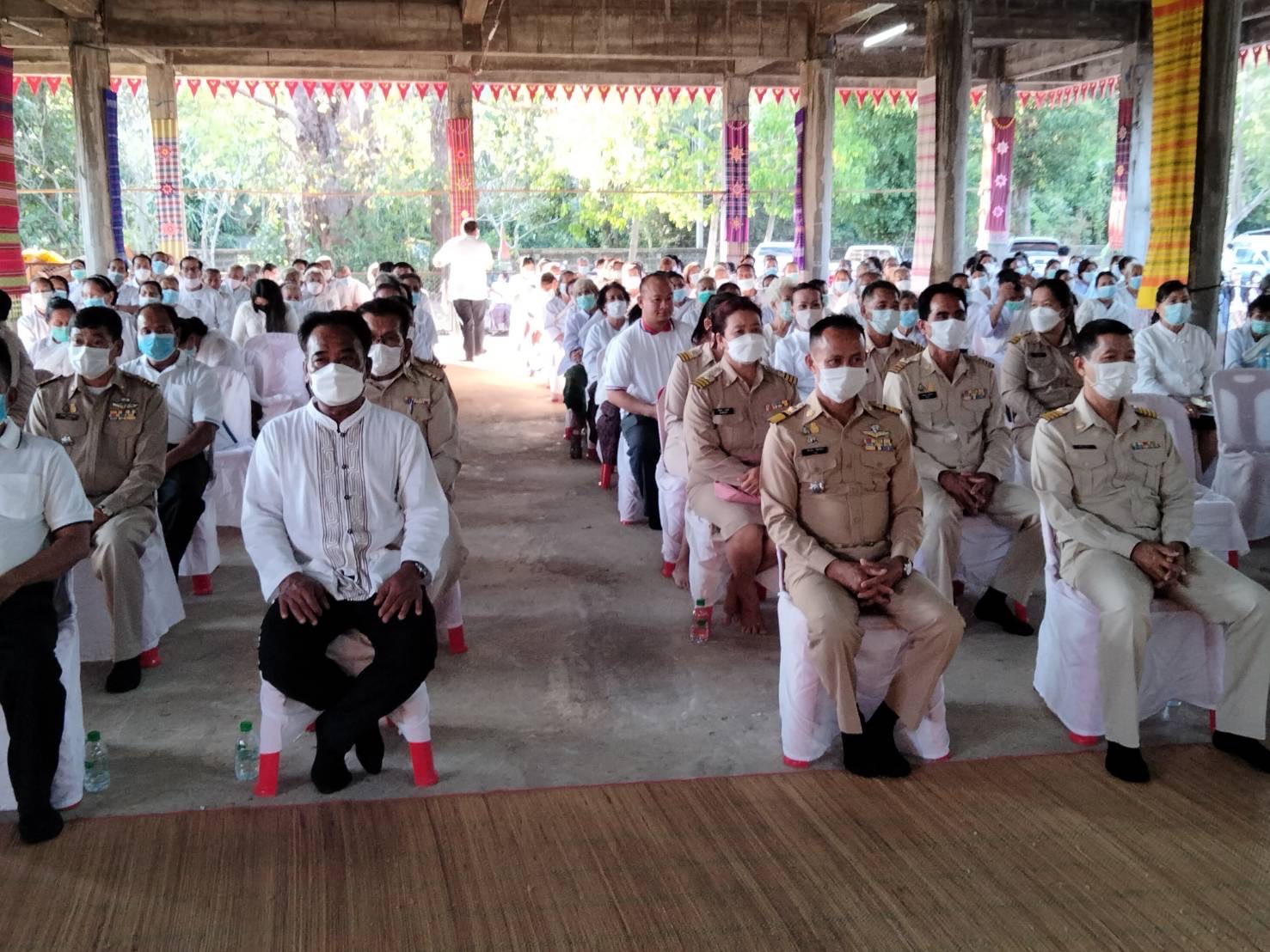 ?พช.ยโสธรร่วมพิธีเจริญพระพุทธมนต์ถวายพระพรชัยมงคลเฉลิมพระเกียรติ ประจำเดือน กุมภาพันธ์ 2566