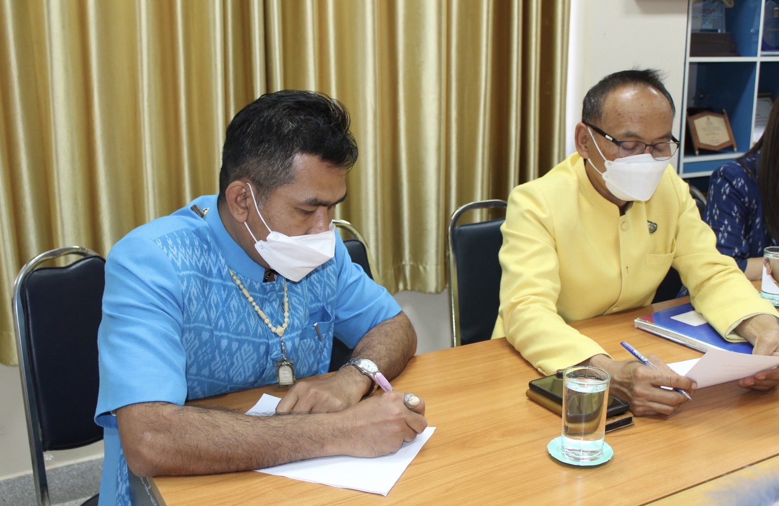 ?พช.ยโสธร ประชุมคณะทำงานฝ่ายเดินแบบผ้าไทยพื้นเมือง ในงานสถาปนาจังหวัดยโสธร ประจำปี 2566