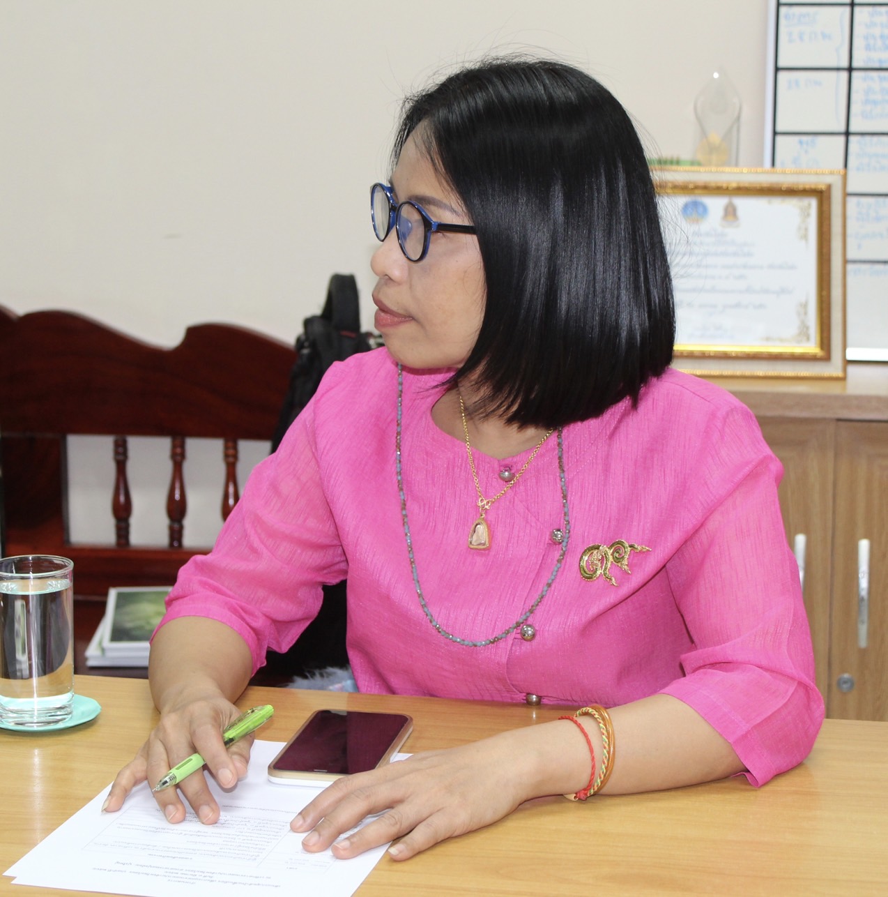 ?พช.ยโสธร ประชุมคณะทำงานฝ่ายเดินแบบผ้าไทยพื้นเมือง ในงานสถาปนาจังหวัดยโสธร ประจำปี 2566