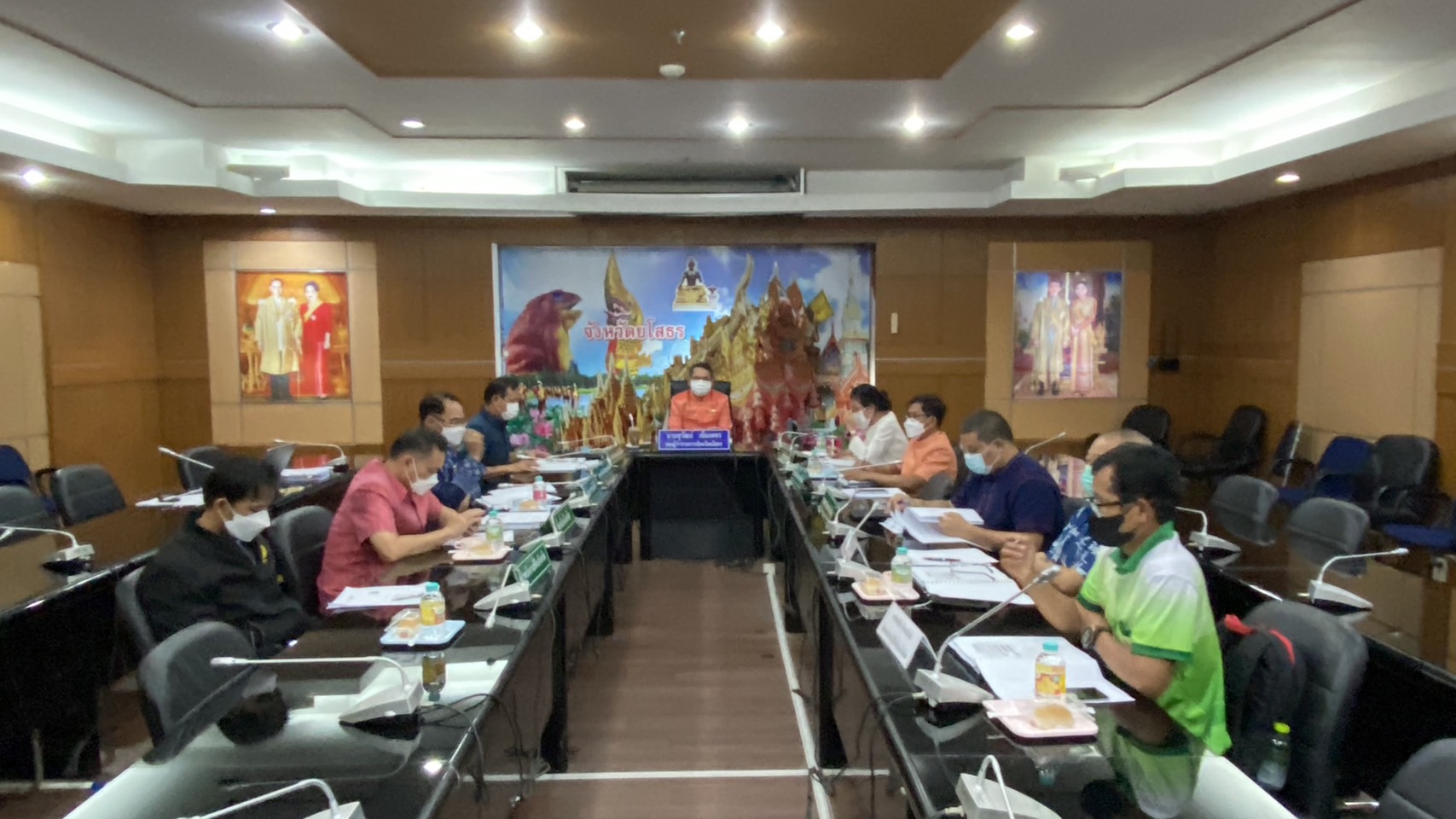 ?พช.ยโสธร ร่วมประชุมการขับเคลื่อนผังภูมิสังคมเพื่อบริหารจัดการน้ำหมู่บ้าน/ชุมชนแบบบูรณาการอย่างยั่งยืน (Geo – Social Map) ผ่านระบบวีดิทัศน์ทางไกล