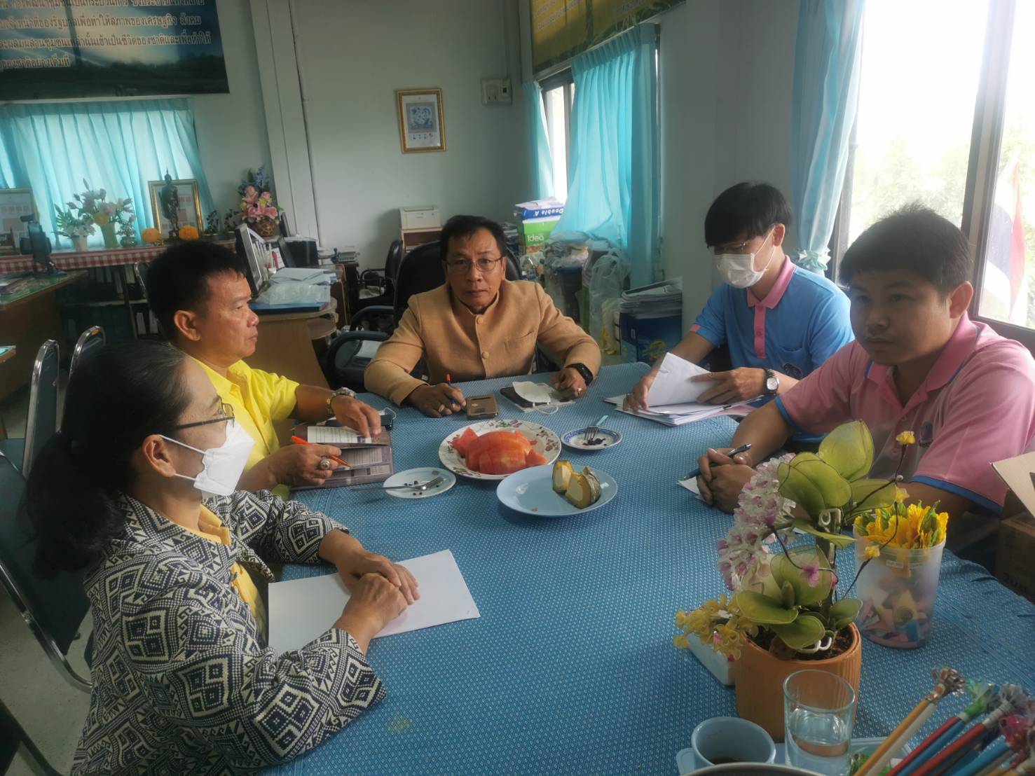 ?พช. ยโสธรรับติดตามสนับสนุน การขับเคลื่อนงานพัฒนาชุมชน สำนักงานพัฒนาชุมชน อำเภอคำเขื่อนแก้ว จังหวัดยโสธร