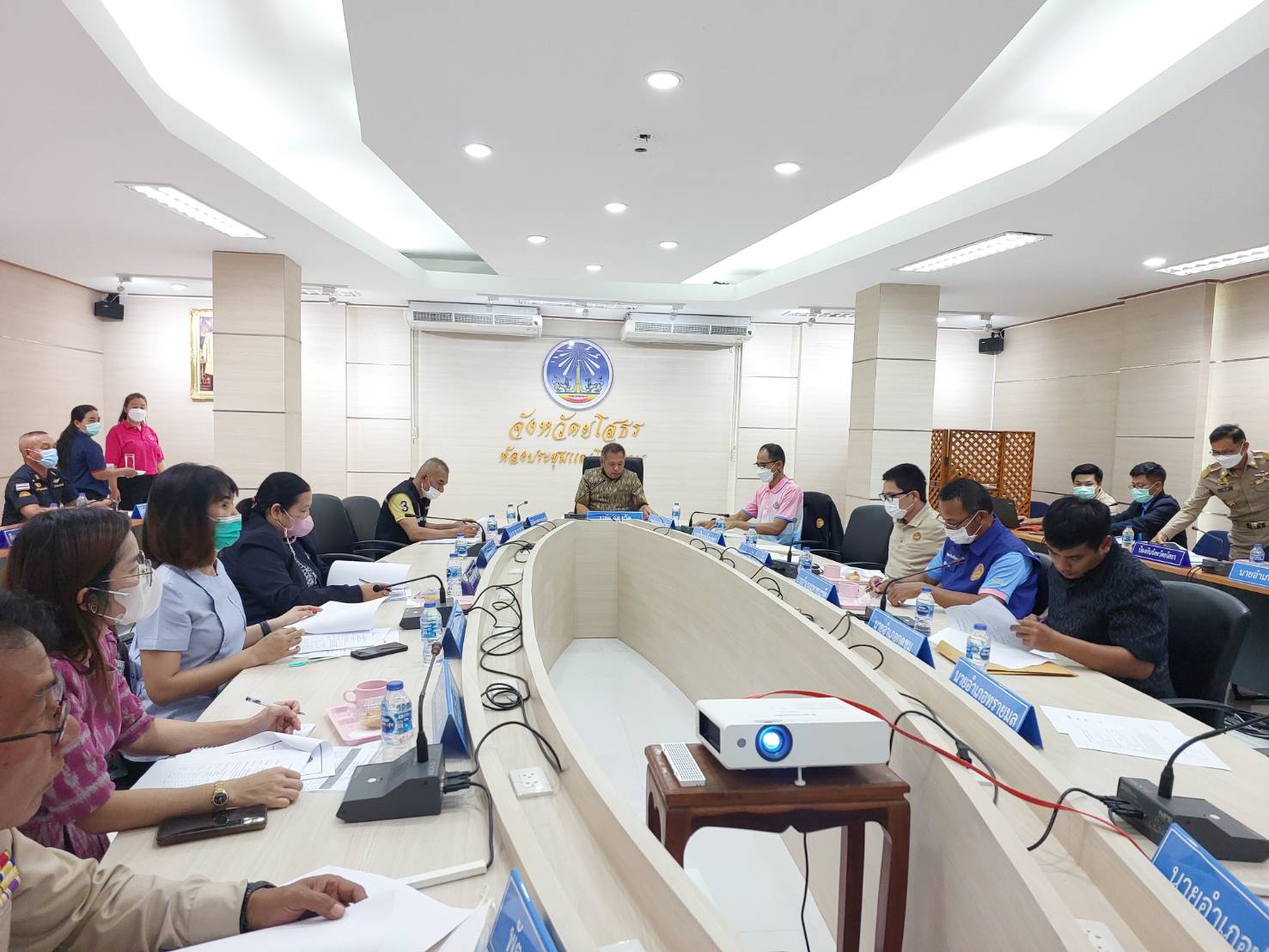 ?พช.ยโสธร ร่วมประชุมคณะทำงานโต๊ะข่าวเพื่อเฝ้าระวังยาเสพติดระดับพื้นที่จังหวัดยโสธร ครั้งที่ 3/2566