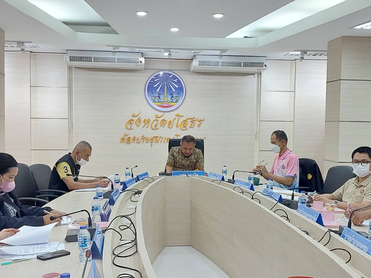 ?พช.ยโสธร ร่วมประชุมคณะทำงานโต๊ะข่าวเพื่อเฝ้าระวังยาเสพติดระดับพื้นที่จังหวัดยโสธร ครั้งที่ 3/2566