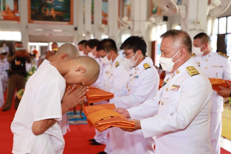 พช.ยโสธร ร่วมกิจกรรมบรรพชาสามเณรภาคฤดูร้อน เฉลิมพระเกียรติสมเด็จพระนิษฐาธิราชเจ้า