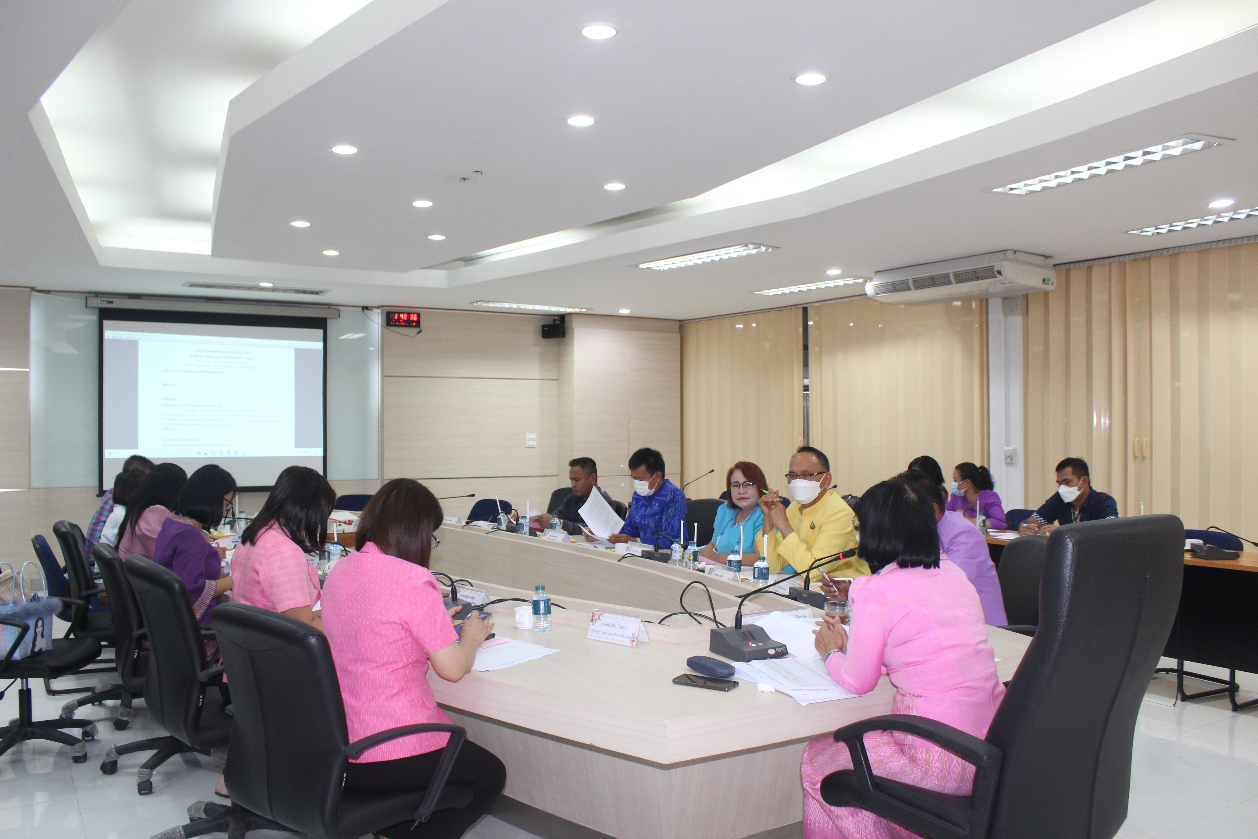 ?พช.ยโสธร ประชุมผู้บริหารและเจ้าหน้าที่พัฒนาชุมชนสังกัดสำนักงานพัฒนาชุมชนจัง หวัดยโสธร ครั้งที่ 3/ 2566