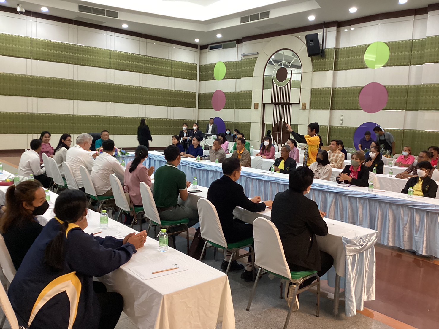 พช.ยโสธร ร่วมกิจกรรมเชื่อมโยงตลาด สินค้าเกษตรปลอดภัยและเกษตรอินทรีย์ ภายใต้โครงการ การพัฒนาด้านการเกษต