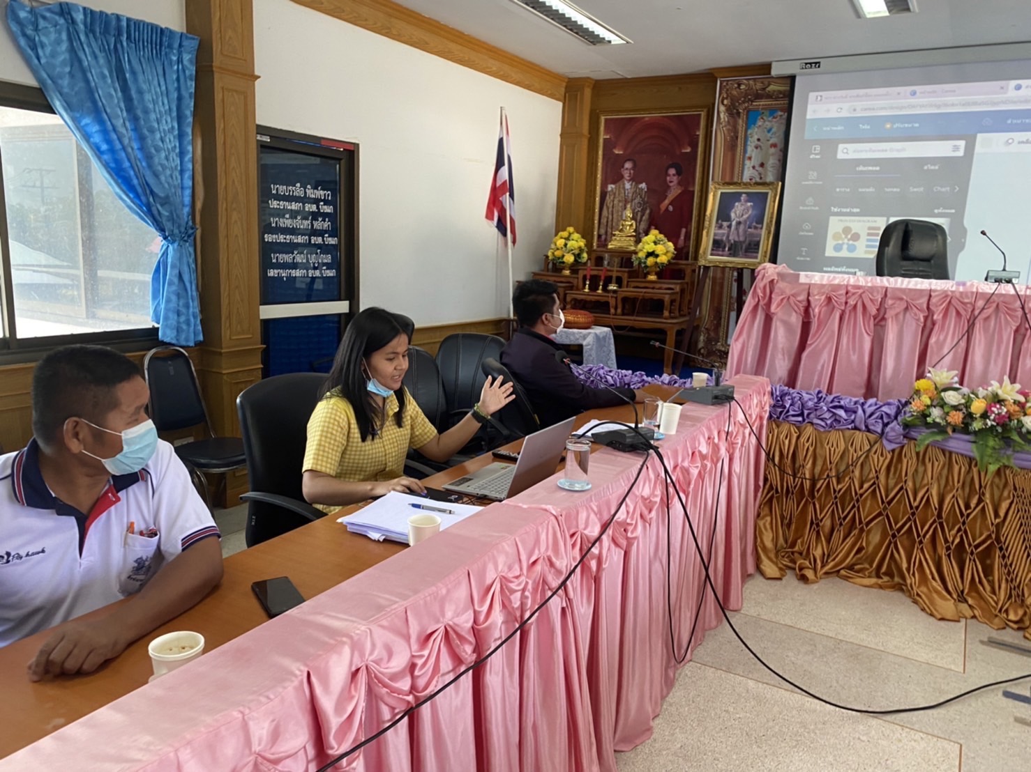 ?พช.ยโสธร ร่วมประชุมคณะทำงานบูรณาการในการขับเคลื่อนการจัดทำสารสนเทศตำบลต้นแบบเพื่อพัฒนาคุณภาพชีวิต ตำบลบึงแก อำเภอมหาชนะชัย จังหวัดยโสธร