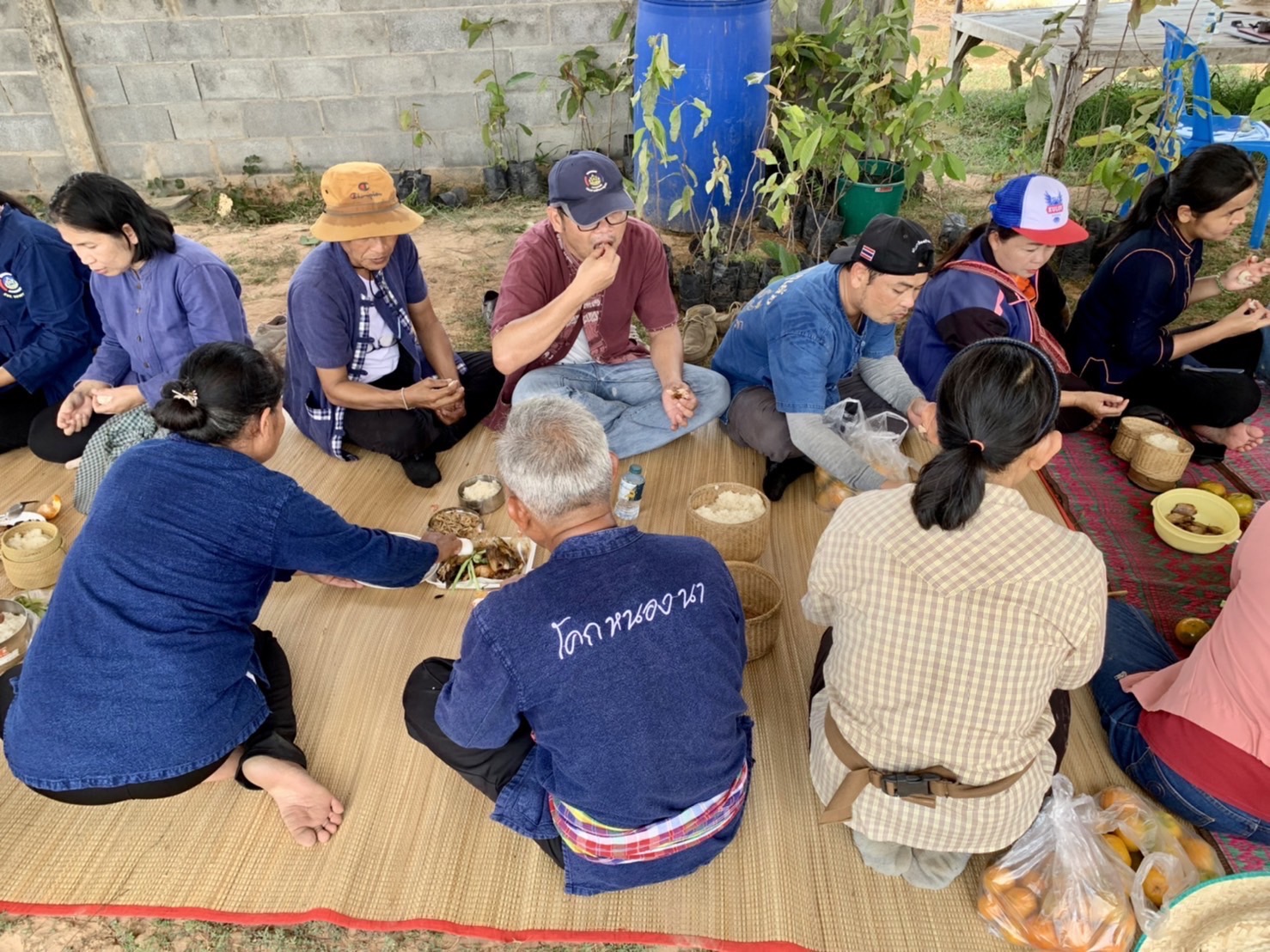 ☘พช.ยโสธร ชวนหิ้วปิ่นโต ไปเอามื้อสามัคคี ถือจอบเสียม พลิกฟื้นแผ่นดิน ณ พื้นที่เรียนรู้ชุมชนต้นแบบการพัฒนาคุณภาพชีวิต CLM ตำบลฟ้าหยาด อำเภอมหาชนะชัย จังหวัดยโสธร