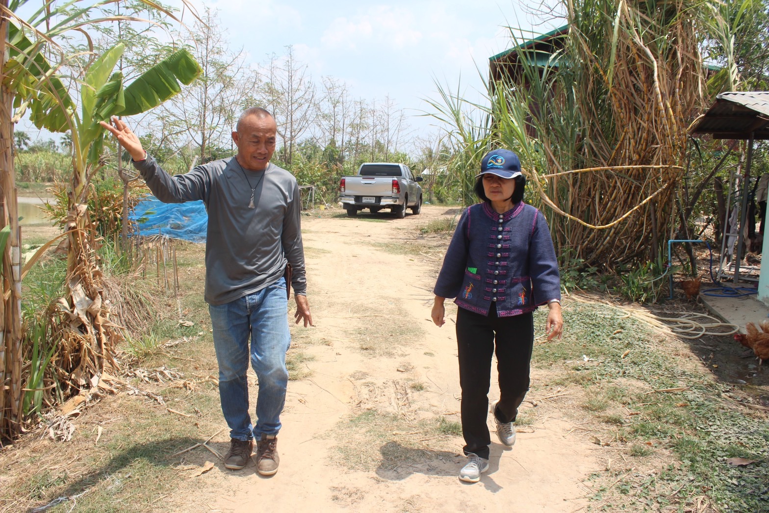 ☘พช.ยโสธร ลงพื้นที่ติดตามสนับสนุนศูนย์เรียนรู้ชุมชนต้นแบบการพัฒนาคุณภาพชีวิต CLM ตำบลคูเมือง อำเภอมหาชนะชัย จังหวัดยโสธร